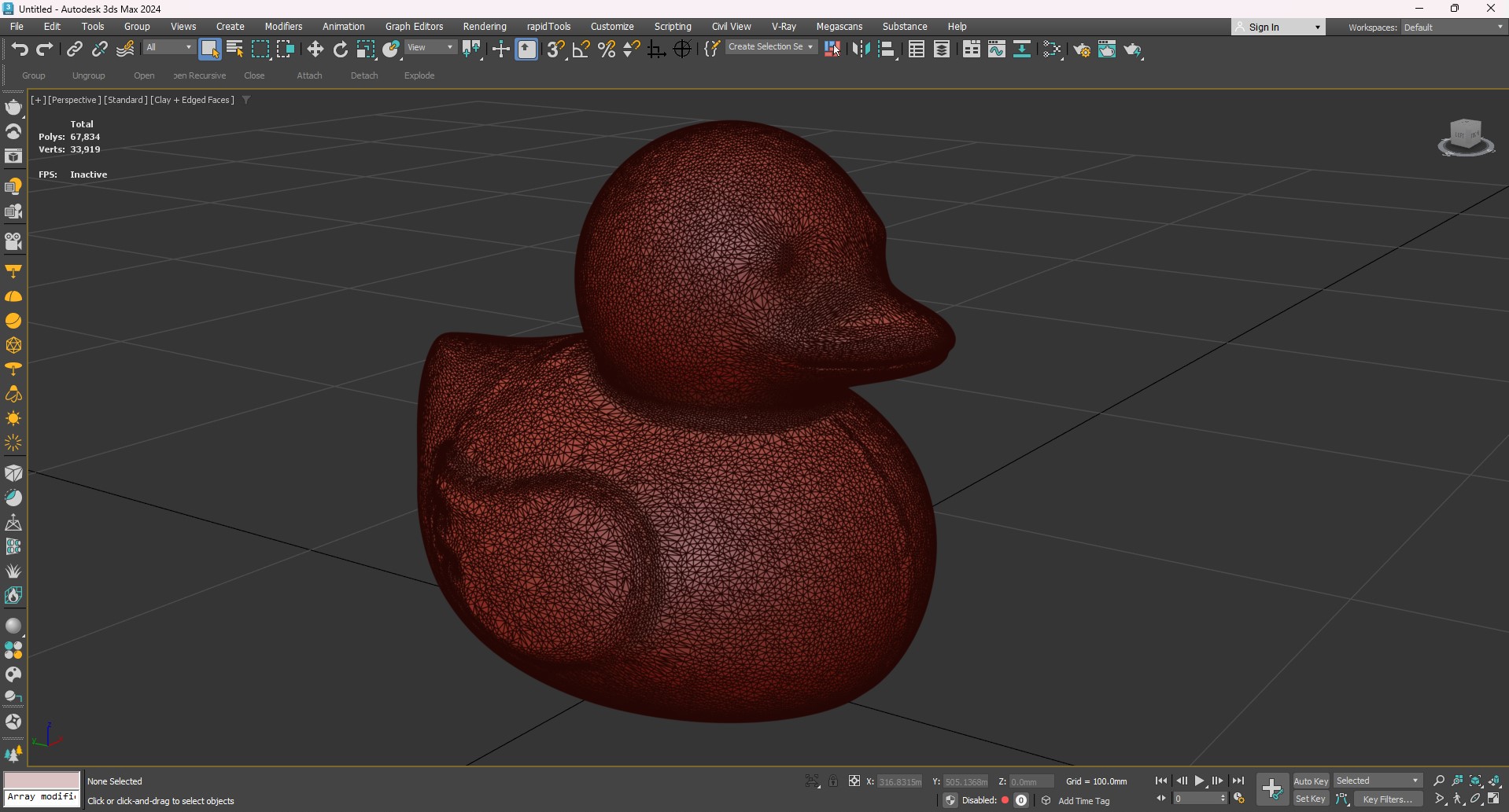 Rubber Duck for 3D Print 3D model