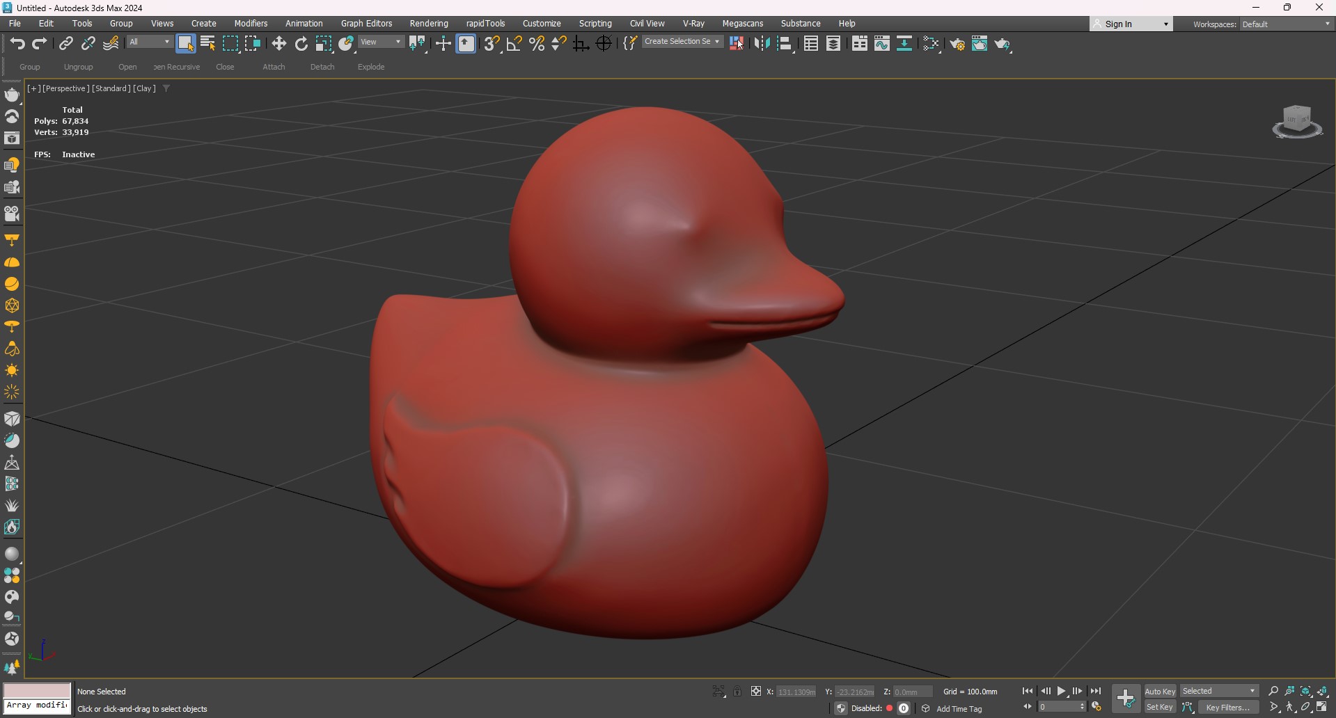 Rubber Duck for 3D Print 3D model