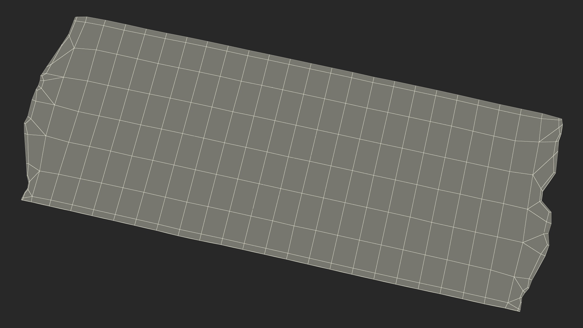 Adhesive Tape Strip 3D model