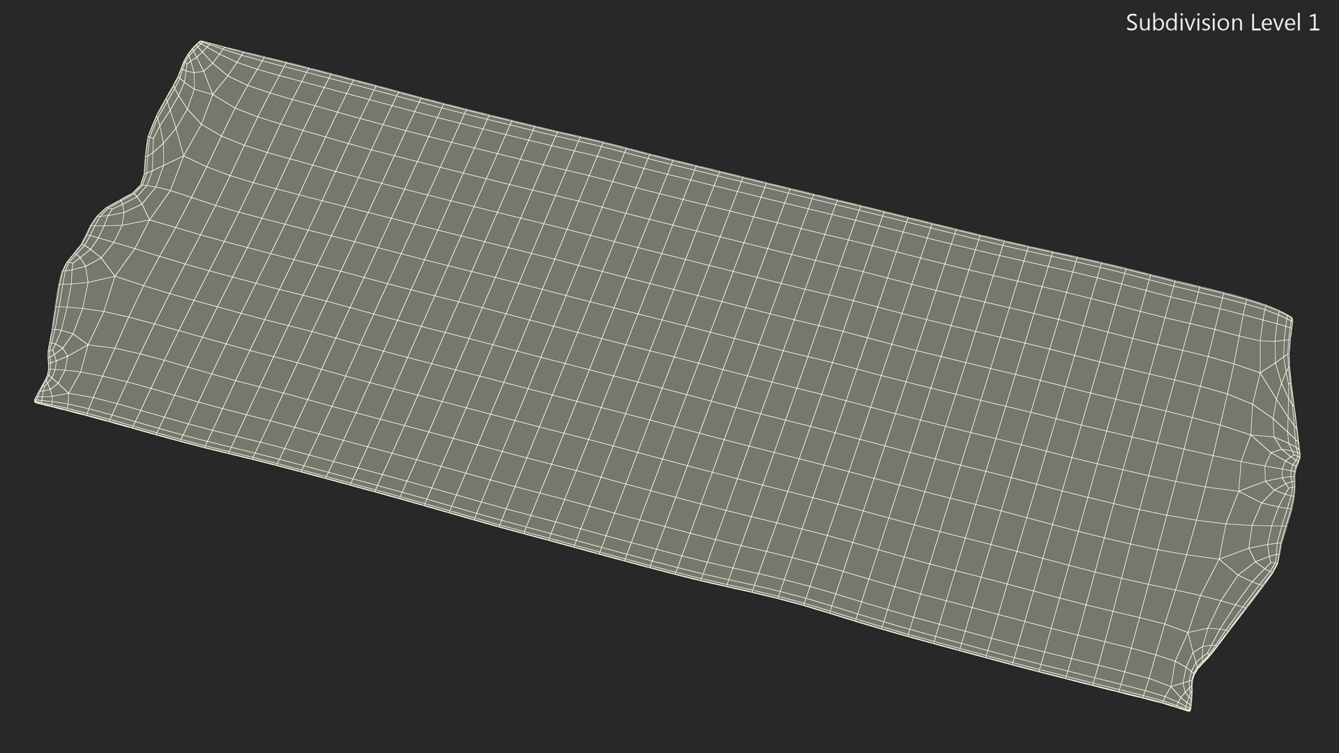 Adhesive Tape Strip 3D model