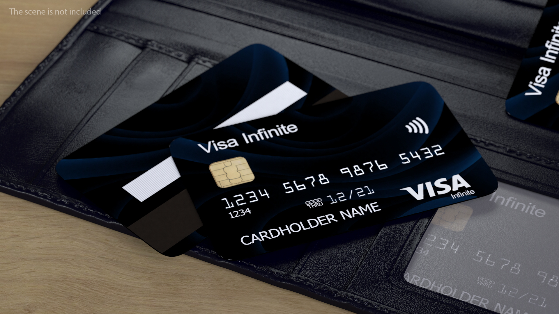 3D Visa Signature Credit Card