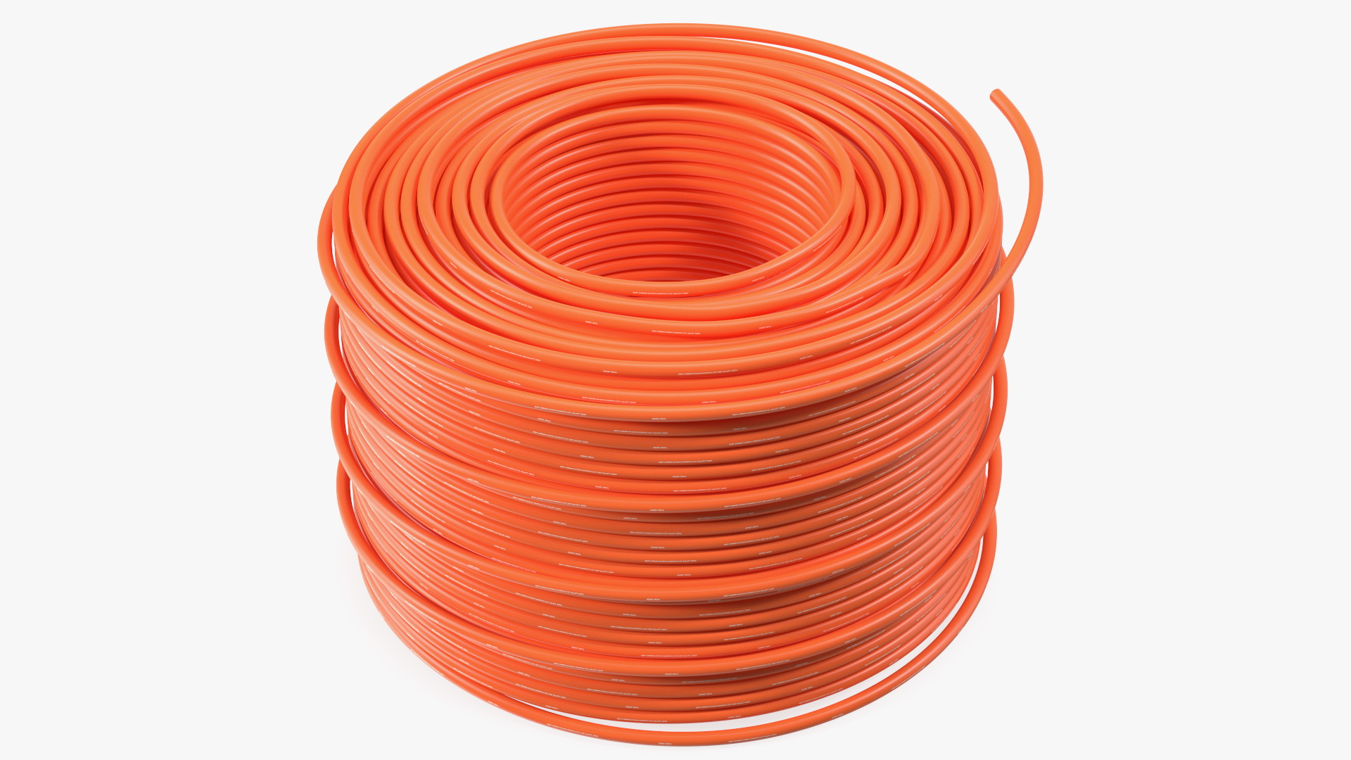 3D model Orange Electrical Conduit