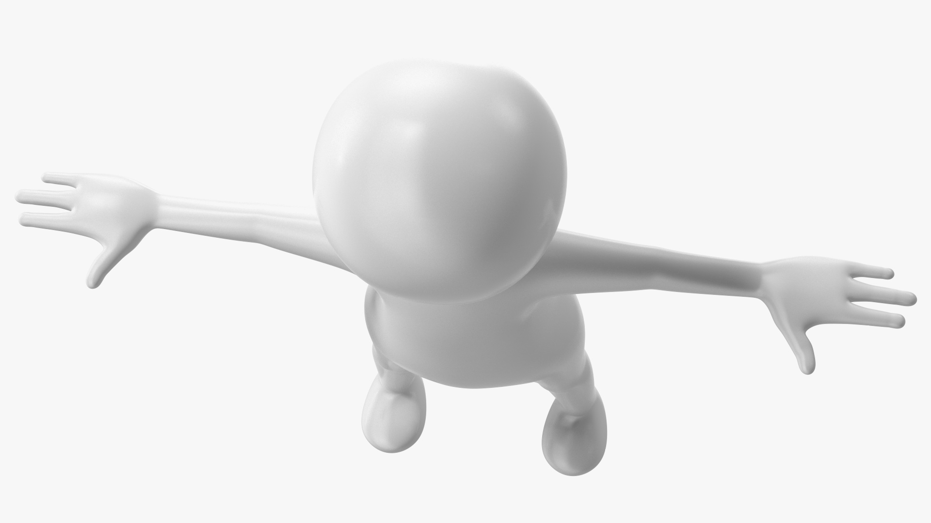 3D model Stickman Rigged