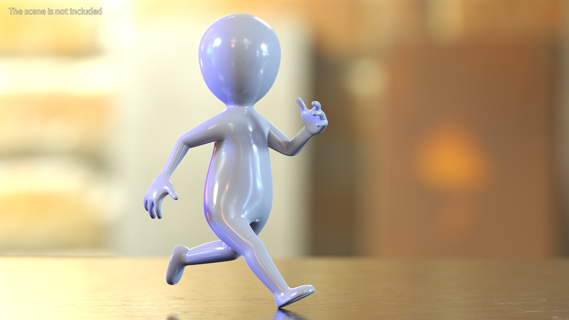 3D model Stickman Rigged