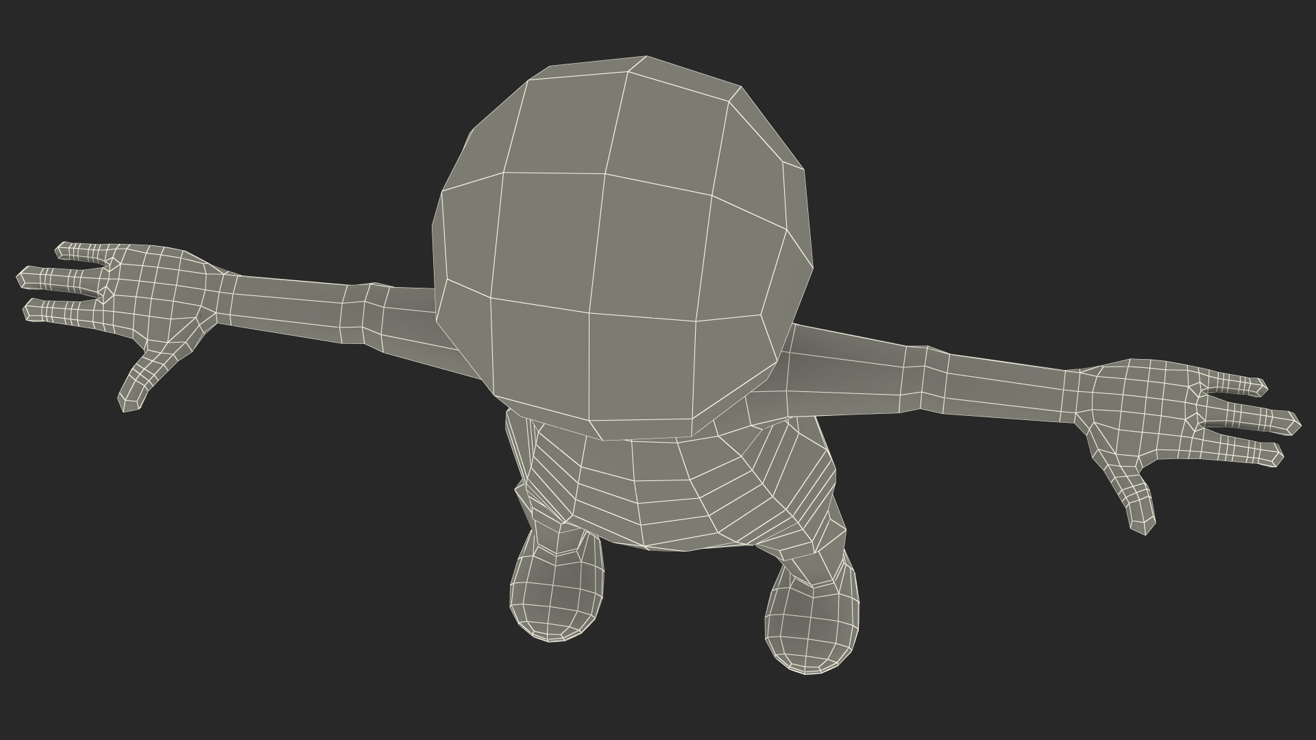 3D model Stickman Rigged