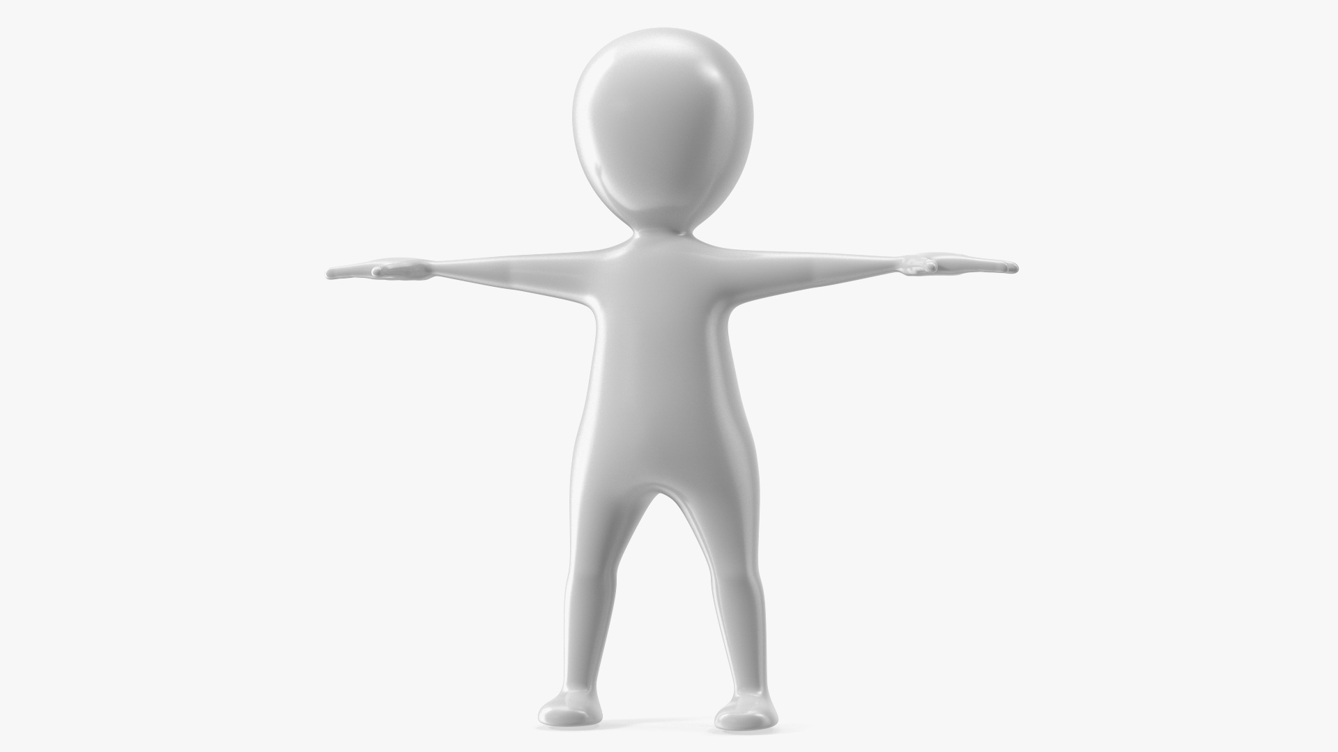 3D model Stickman Rigged