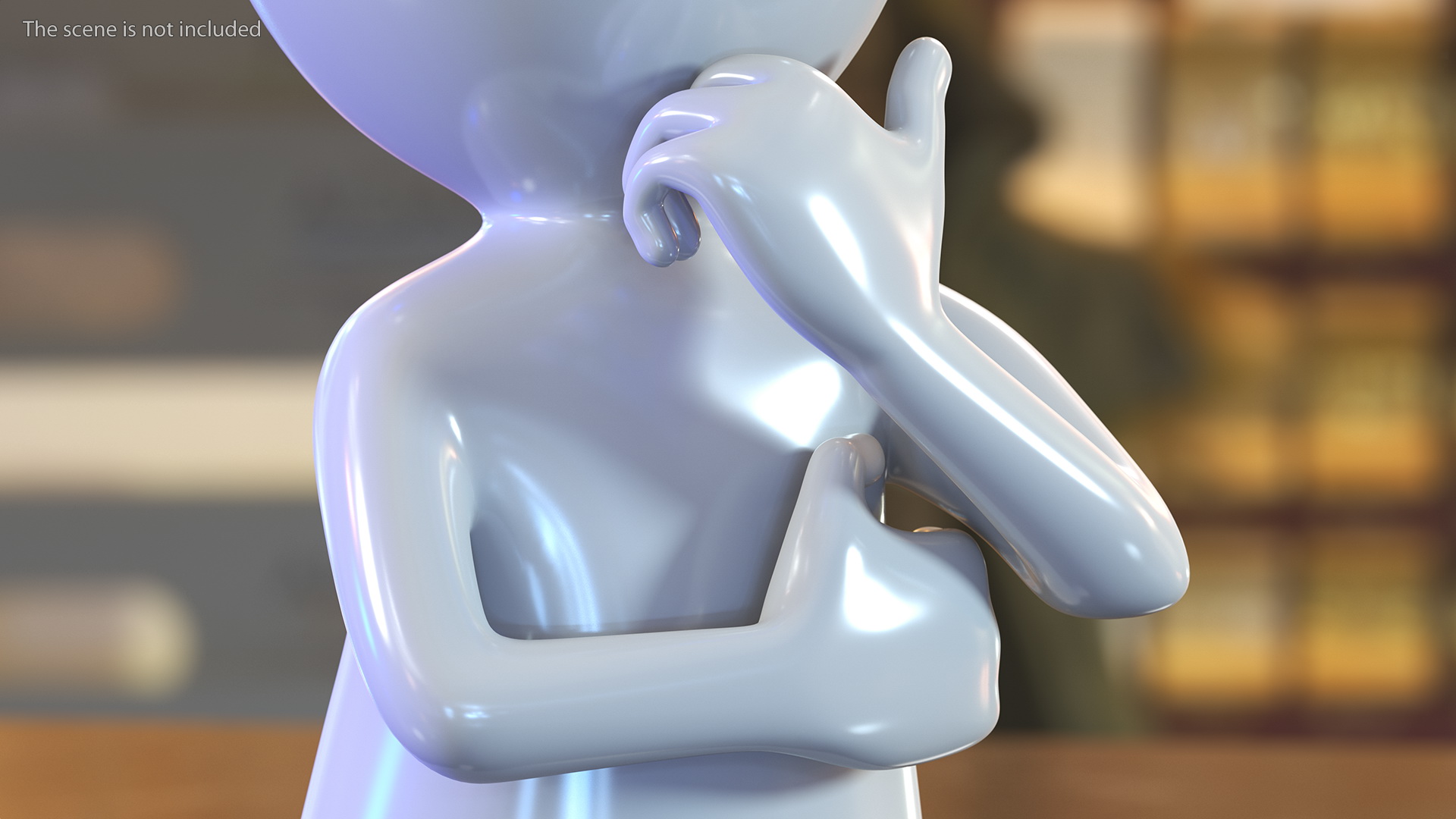 3D model Stickman Rigged