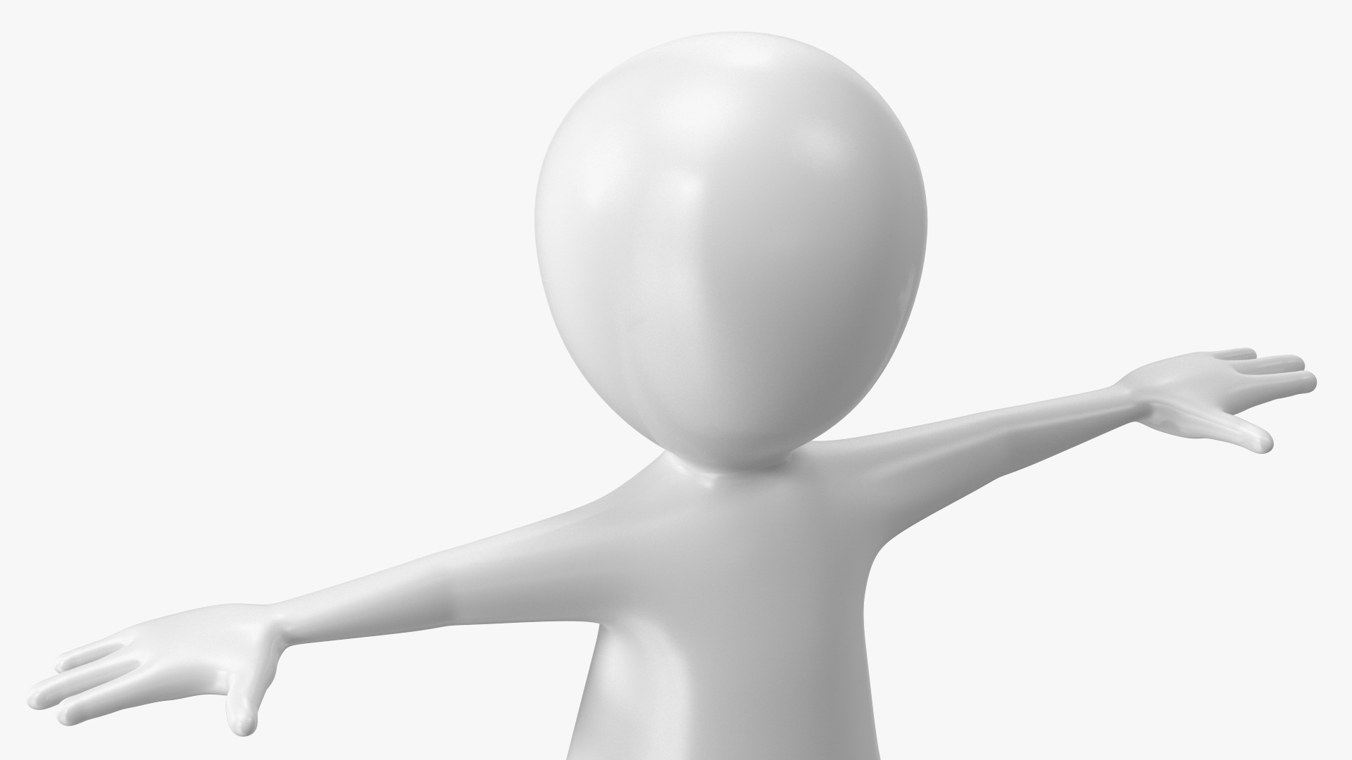 3D model Stickman Rigged