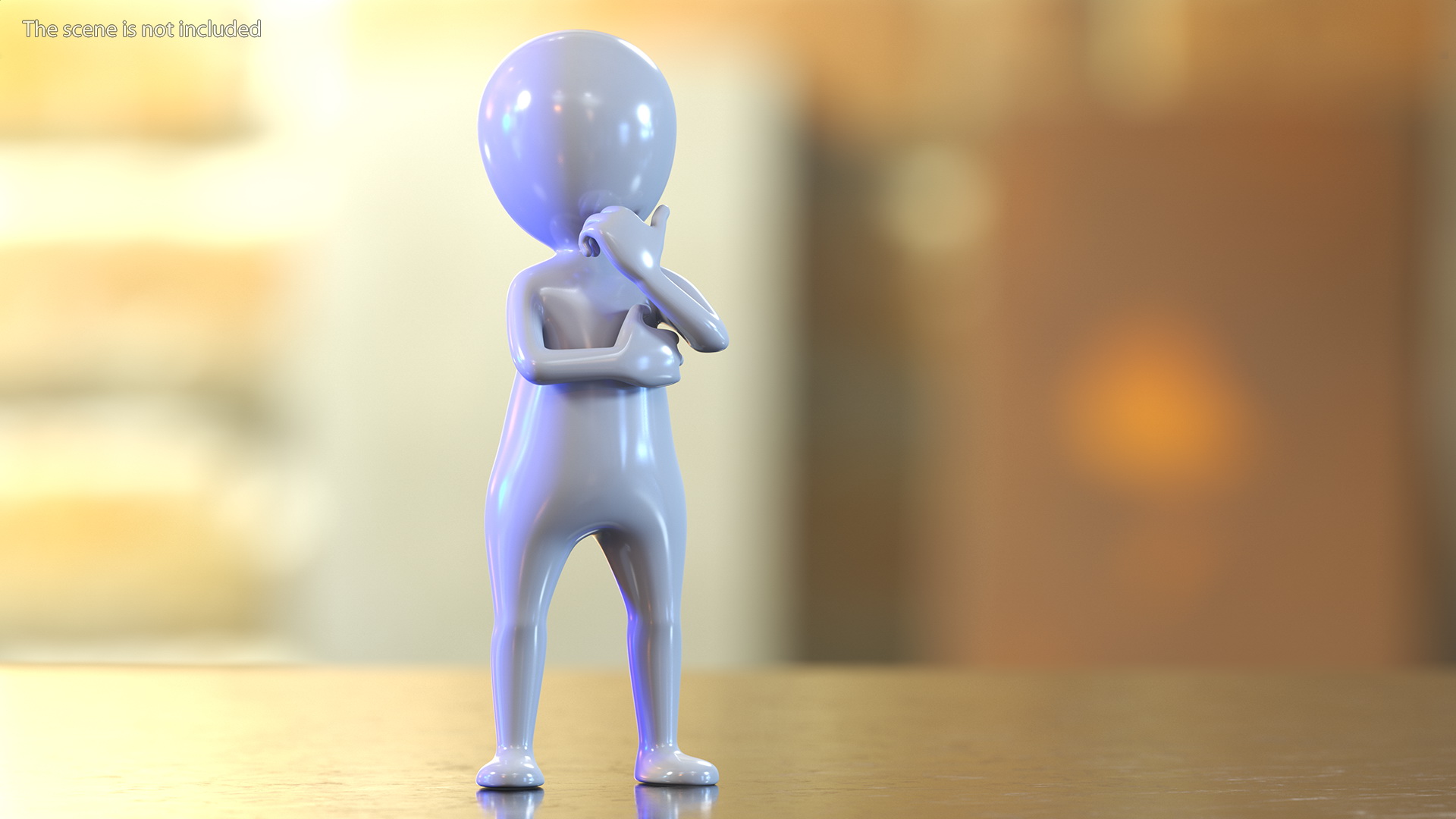 3D model Stickman Rigged