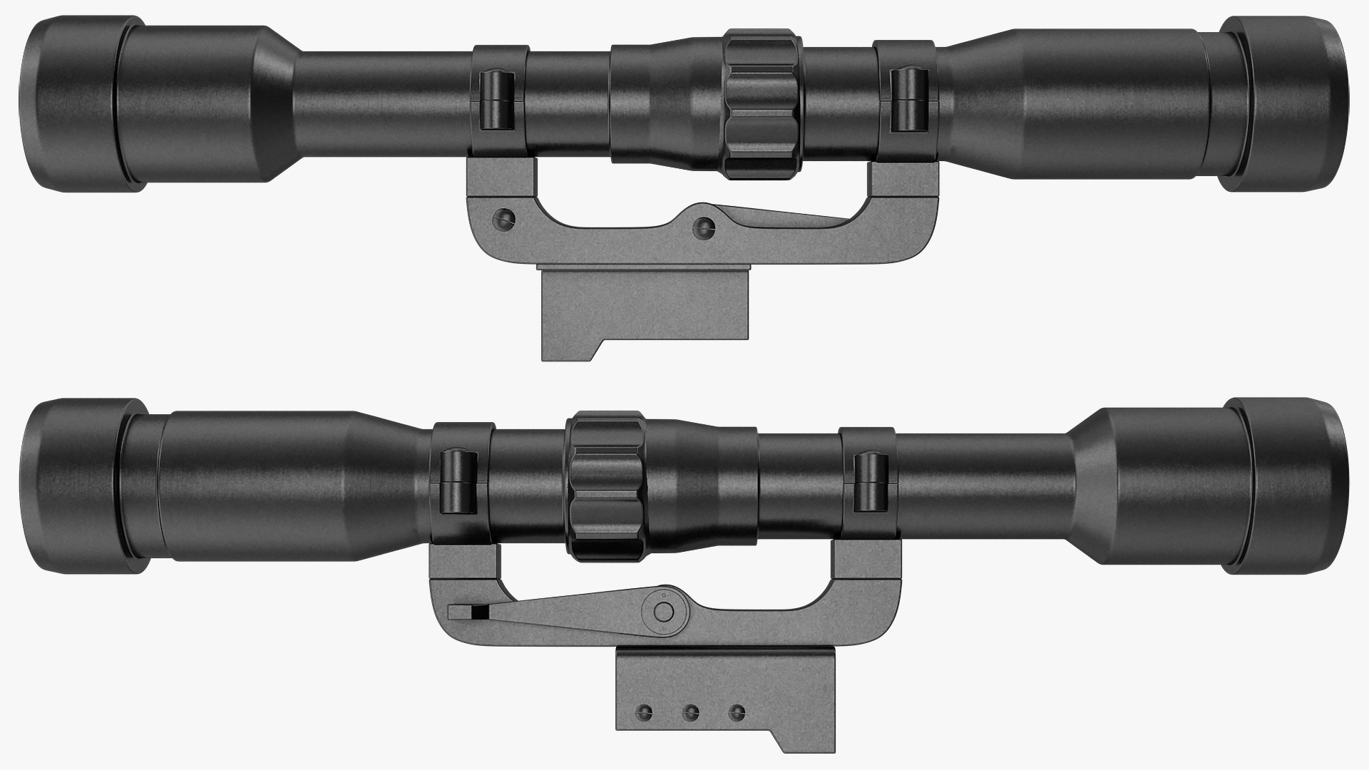 WW2 German Telescopic Sight 3D