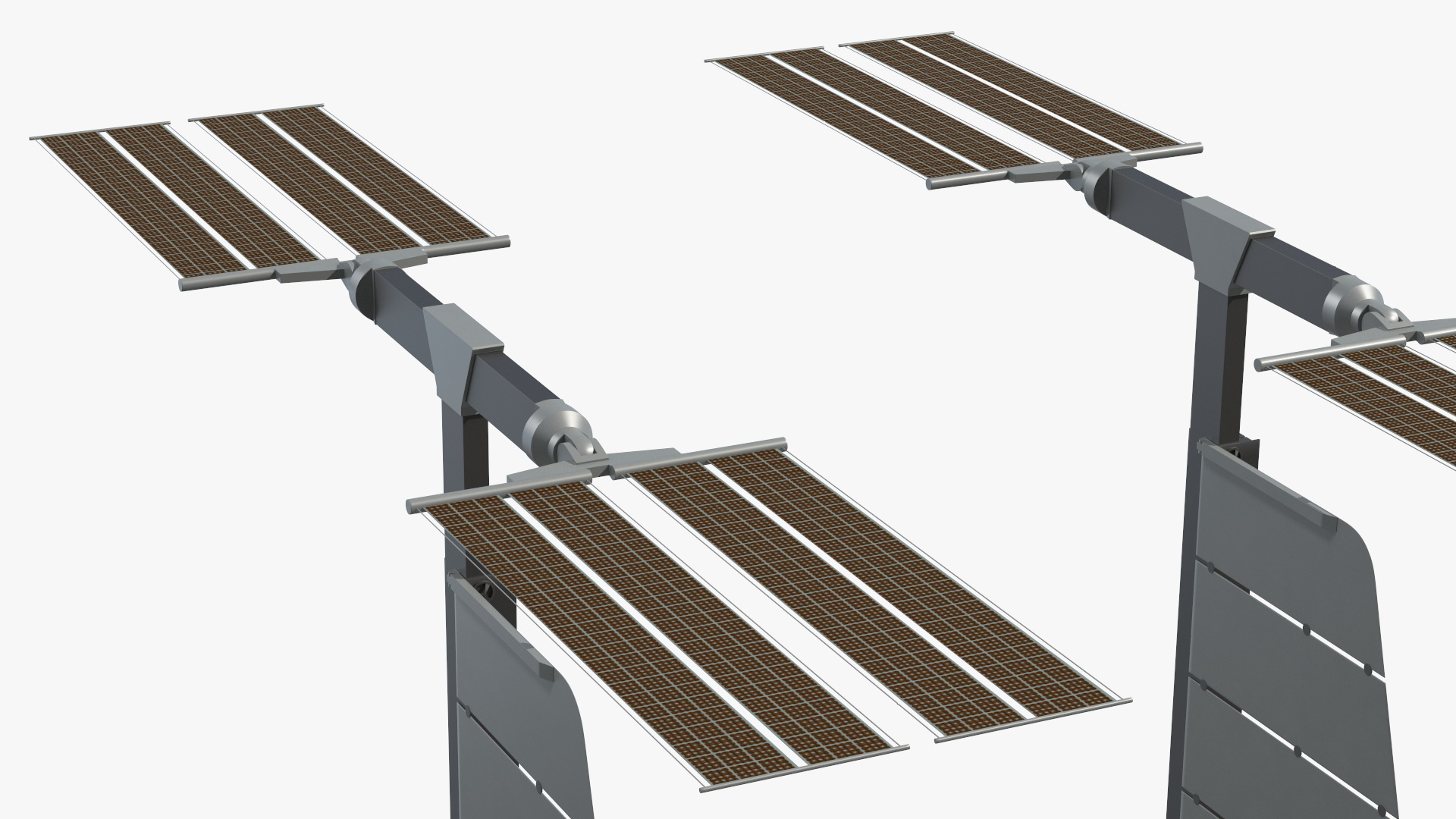 Space Orbital Station Rigged for Cinema 4D 3D
