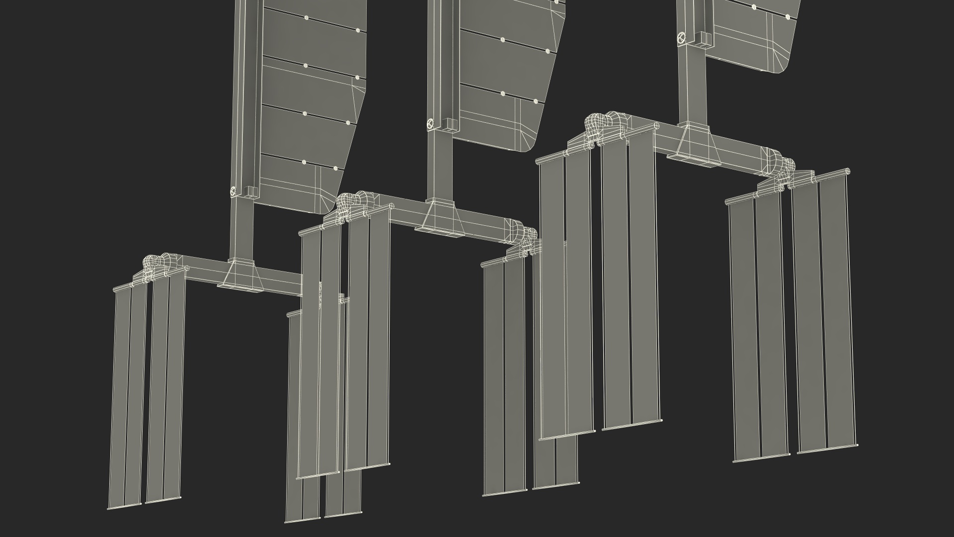 Space Orbital Station Rigged for Cinema 4D 3D