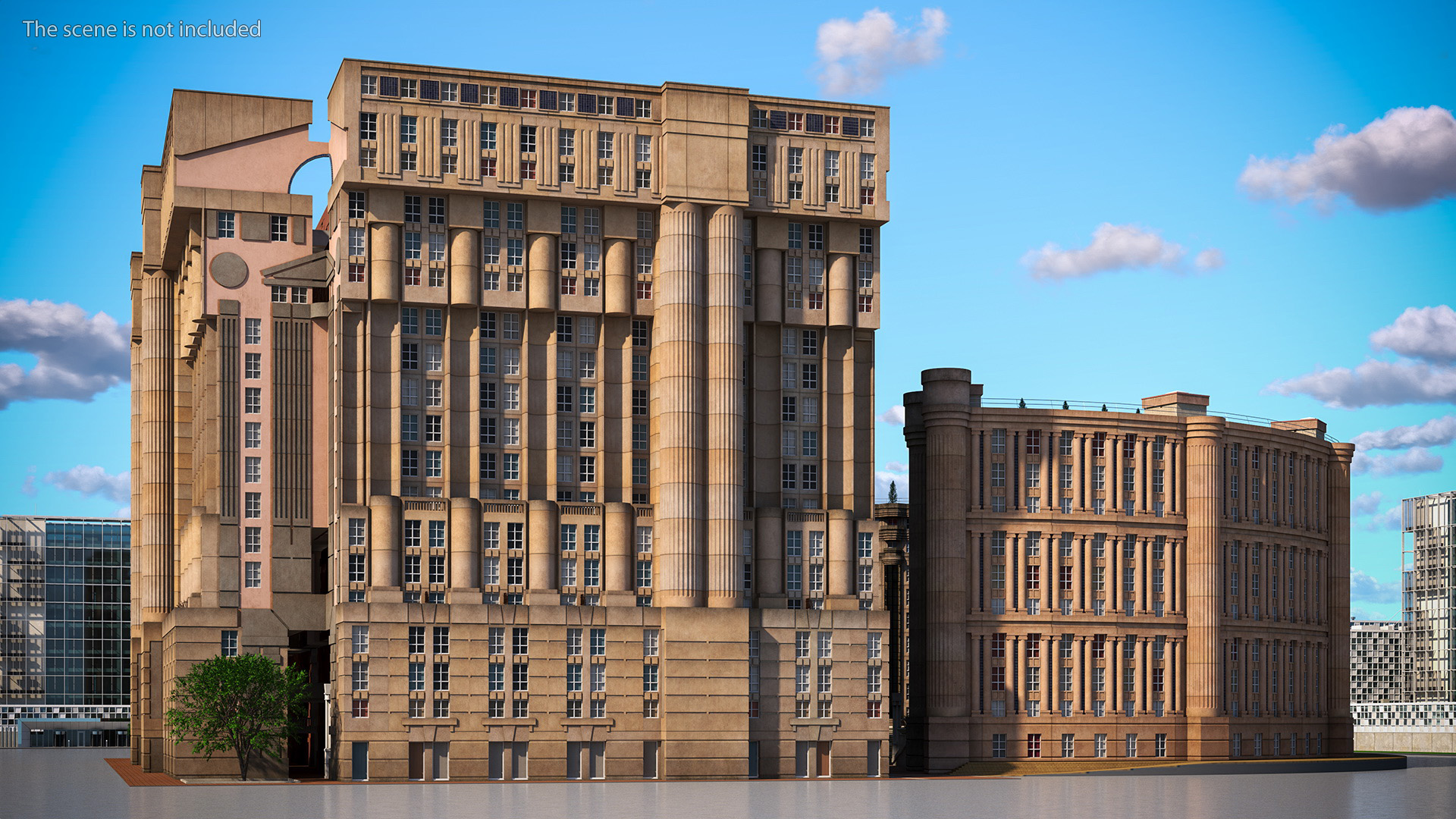 3D Abraxas Spaces Building Complex