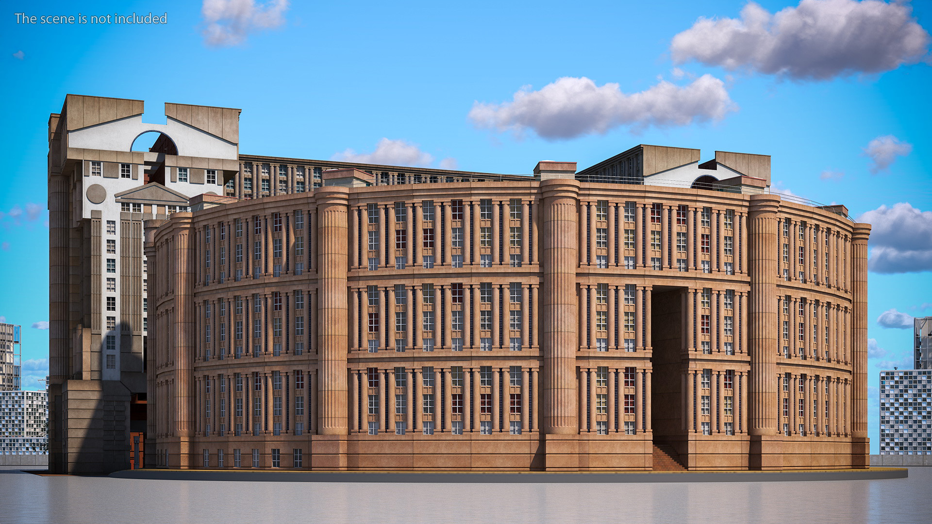 3D Abraxas Spaces Building Complex