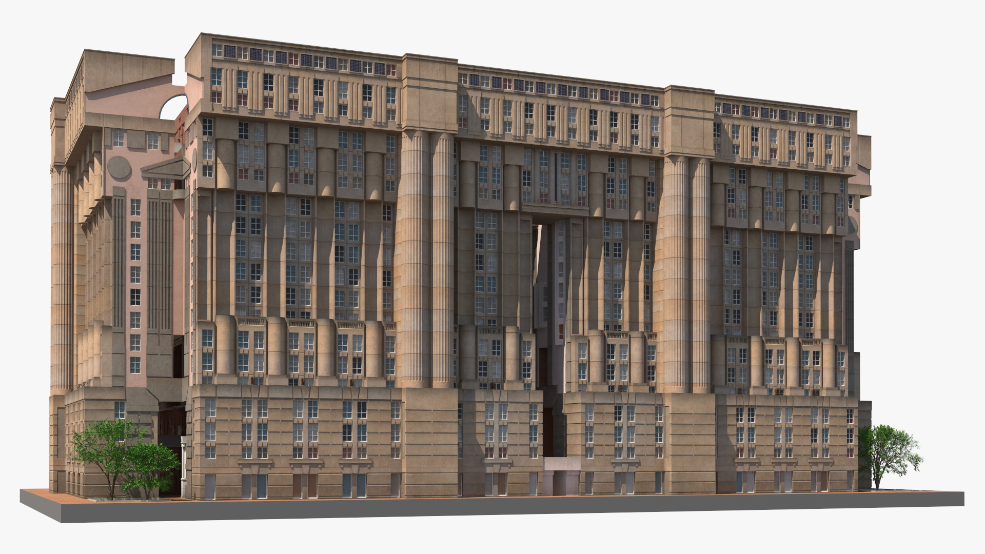 3D Abraxas Spaces Building Complex