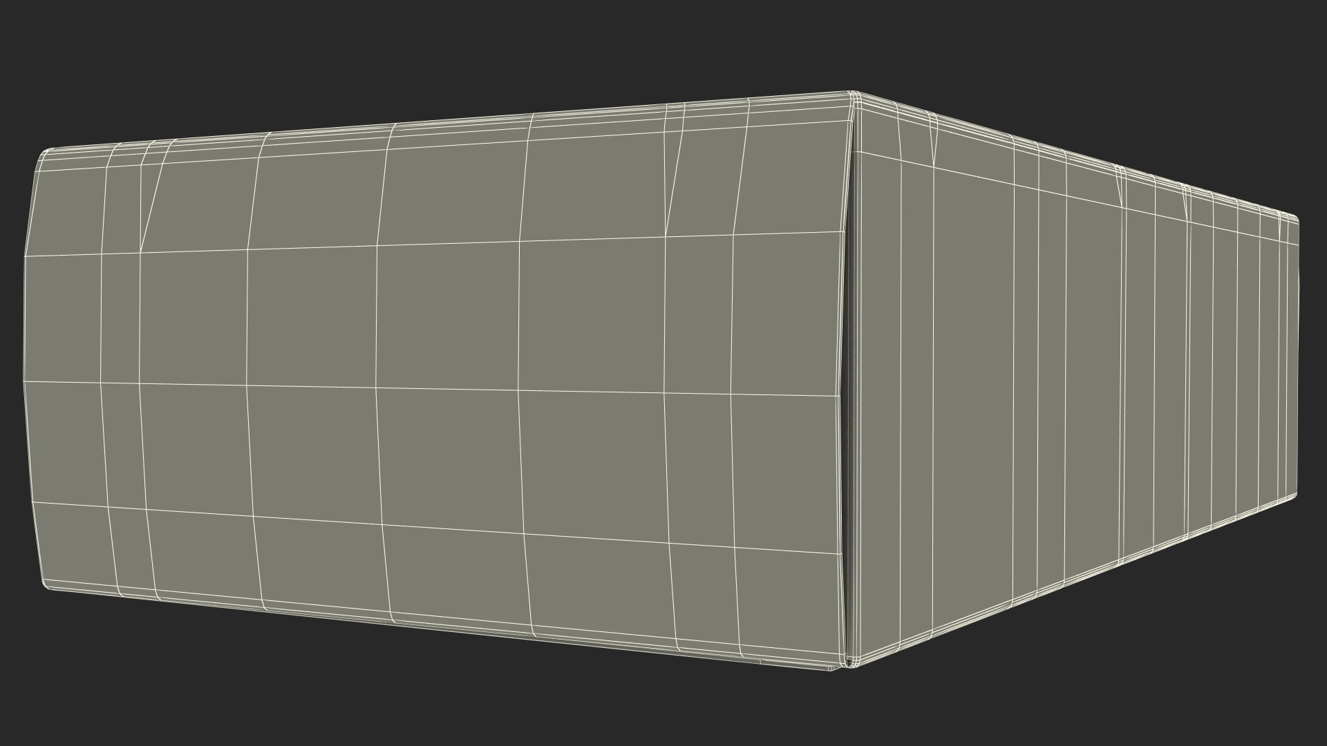 Kraft Paperboard Cup Holder 3D