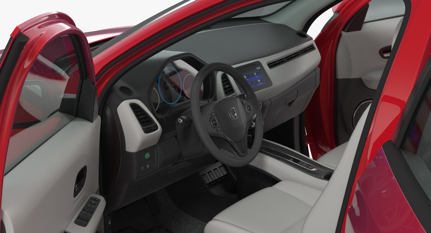 Compact SUV Honda HR V 2017 3D