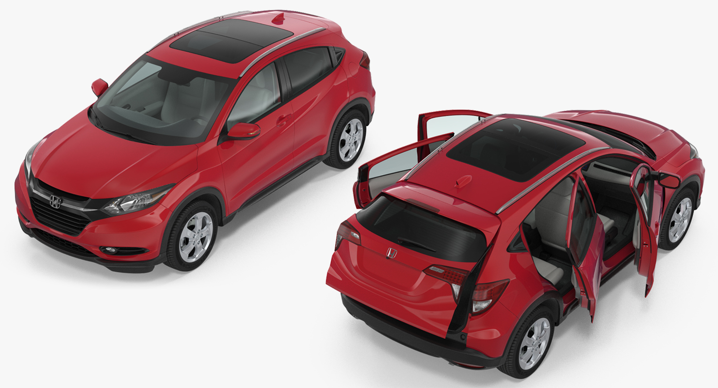 Compact SUV Honda HR V 2017 3D