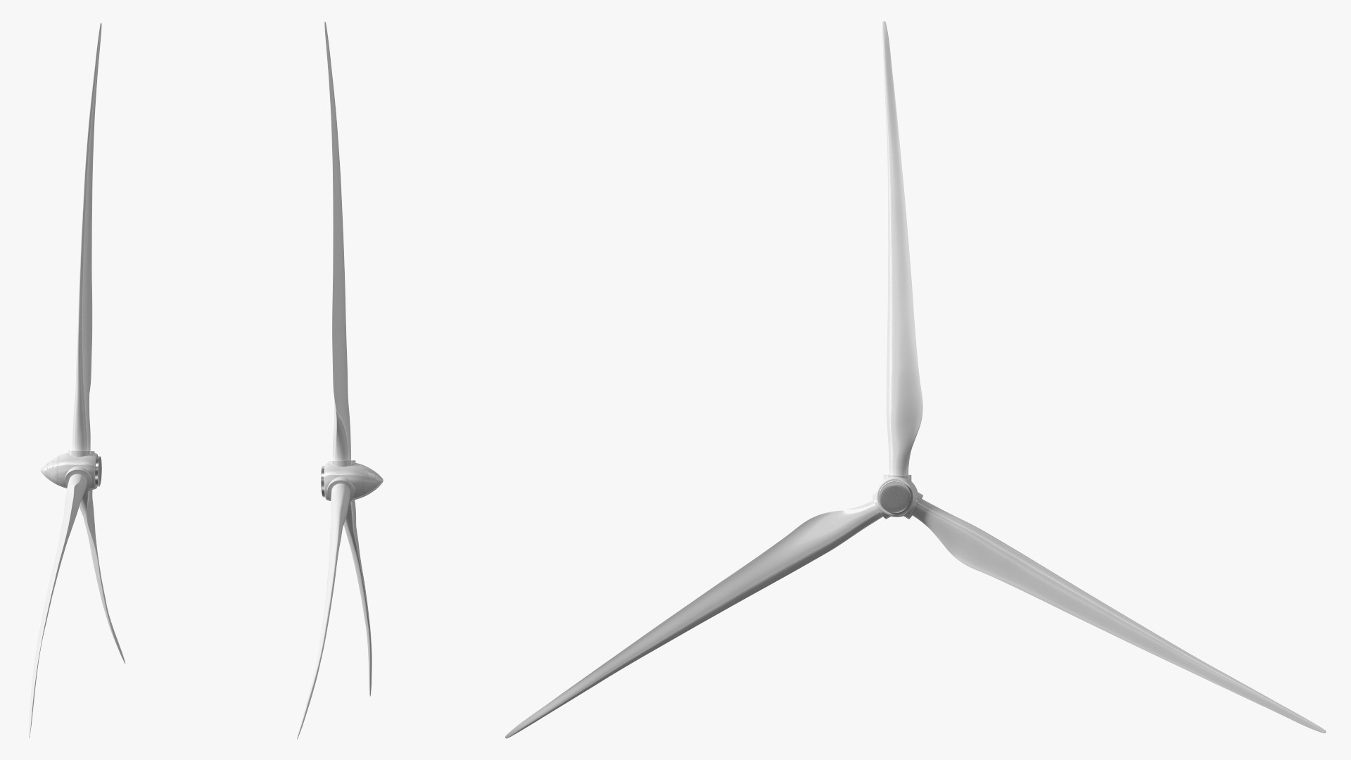 Wind Turbine Blades 3D model