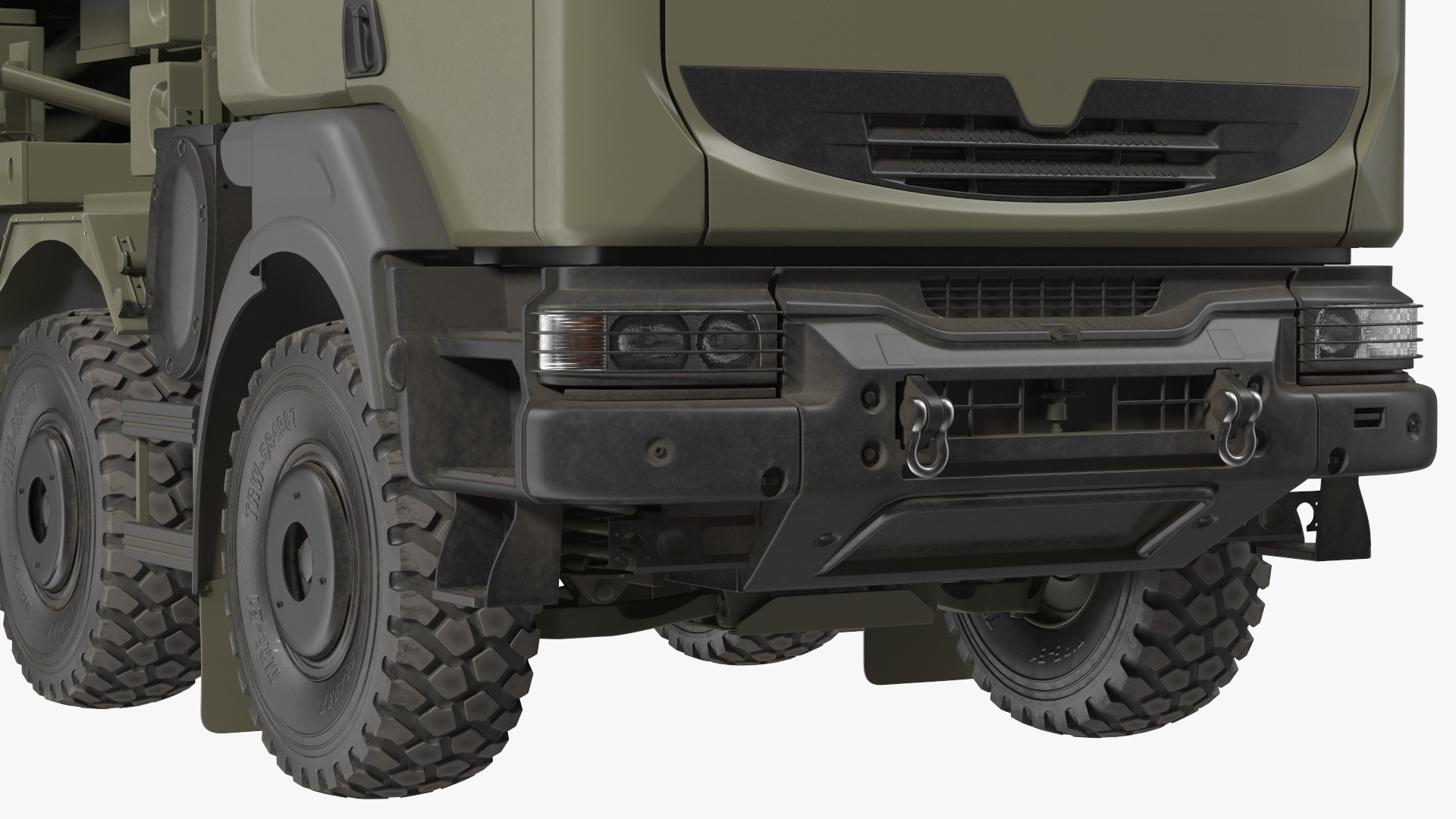 3D Mobile Medium Range Air Defense Missile System