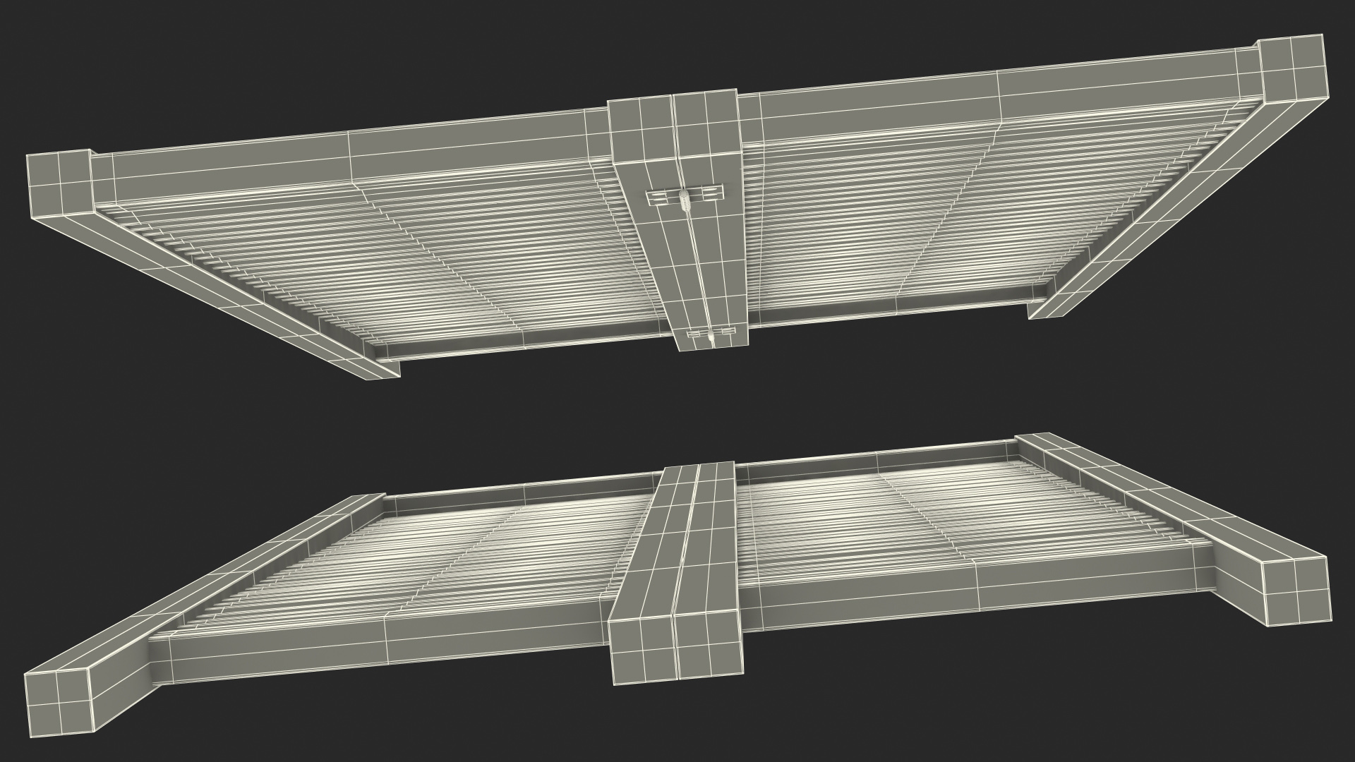 Wooden Room Panel 3D