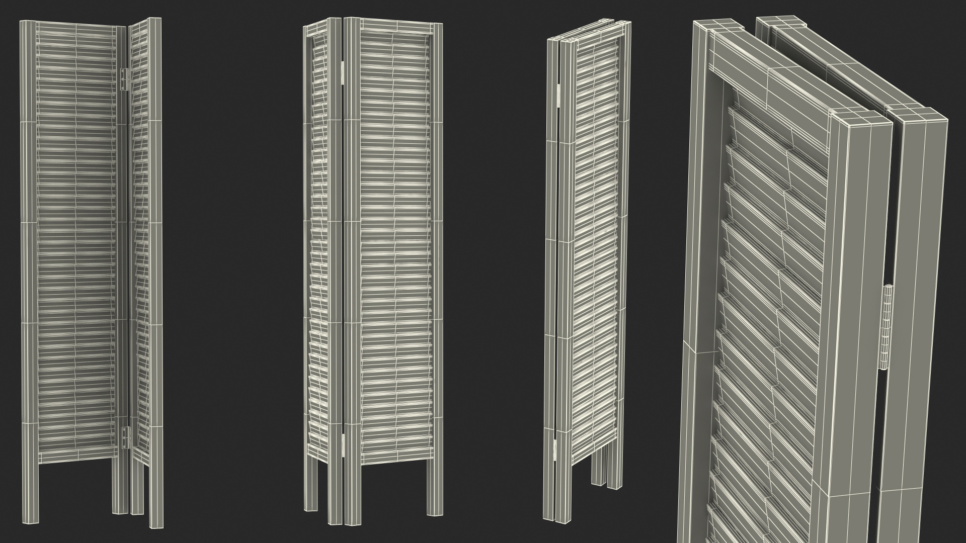Wooden Room Panel 3D