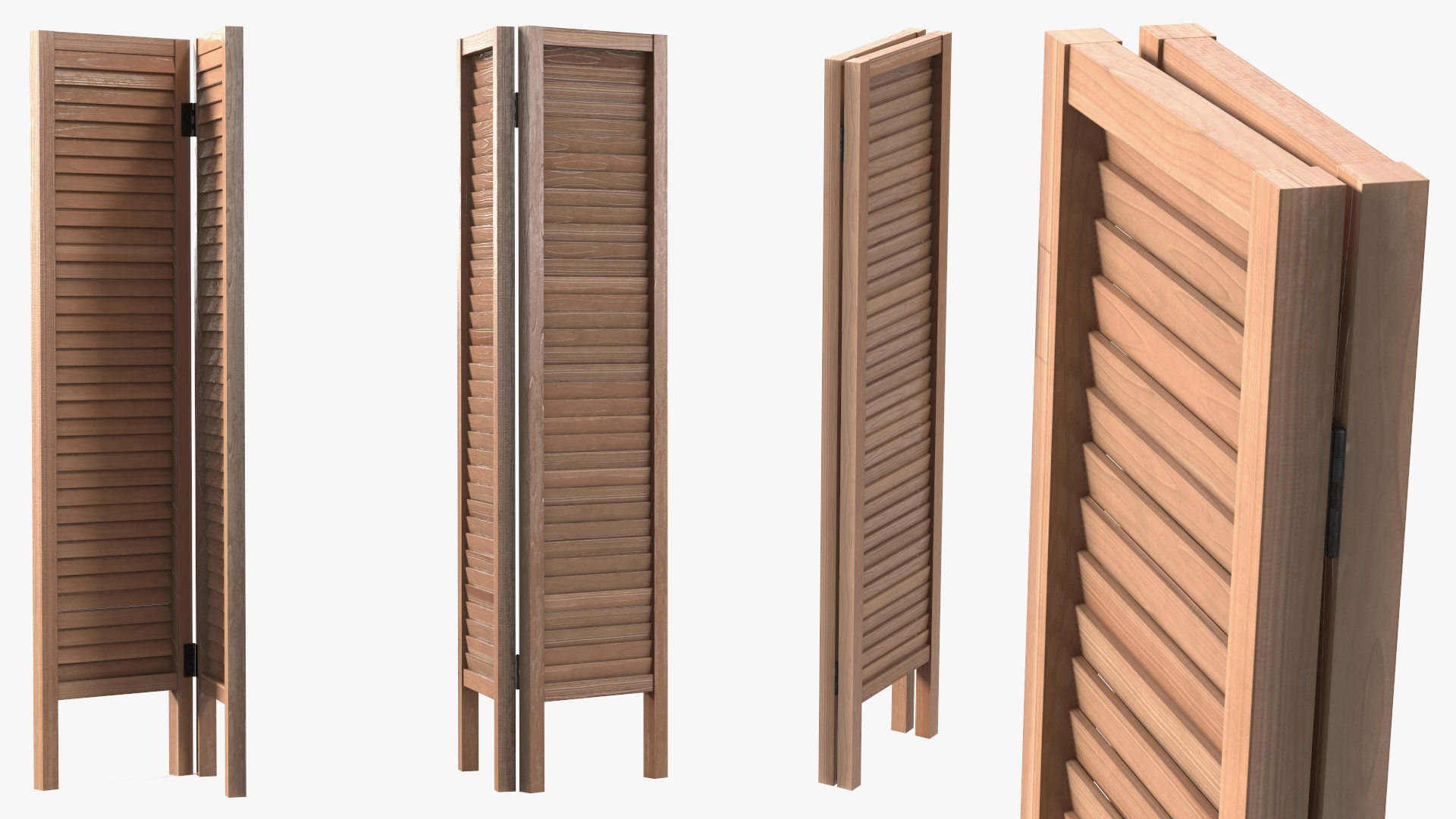 Wooden Room Panel 3D