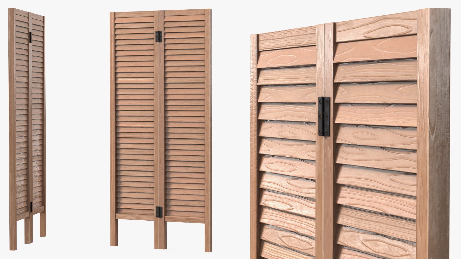 Wooden Room Panel 3D
