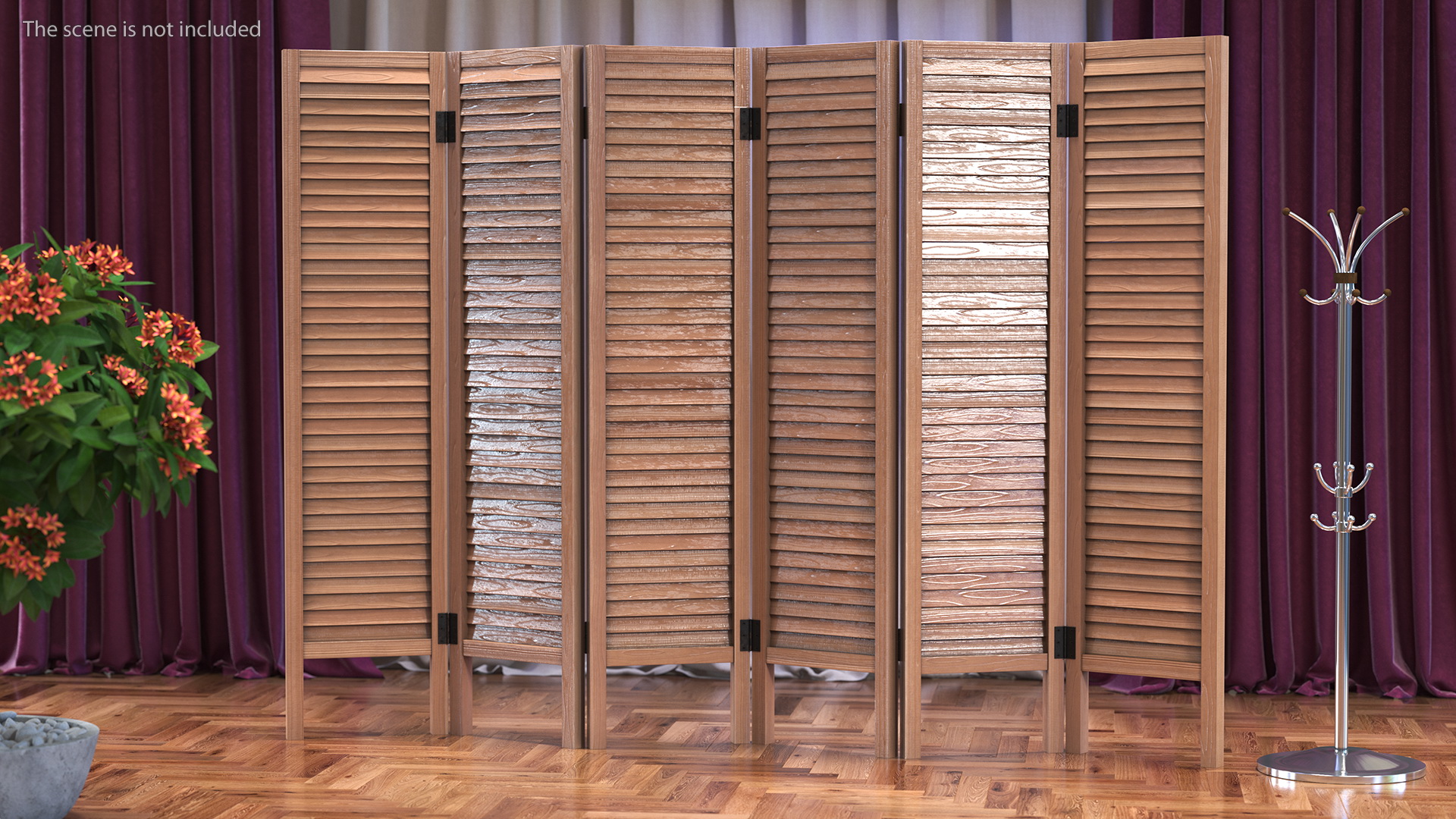 Wooden Room Panel 3D