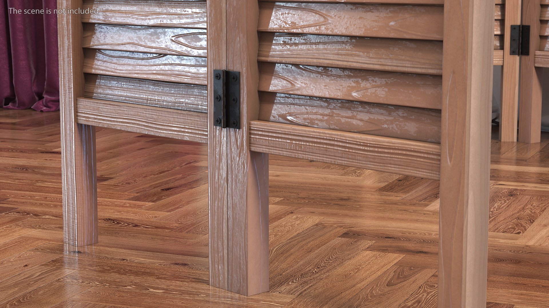 Wooden Room Panel 3D
