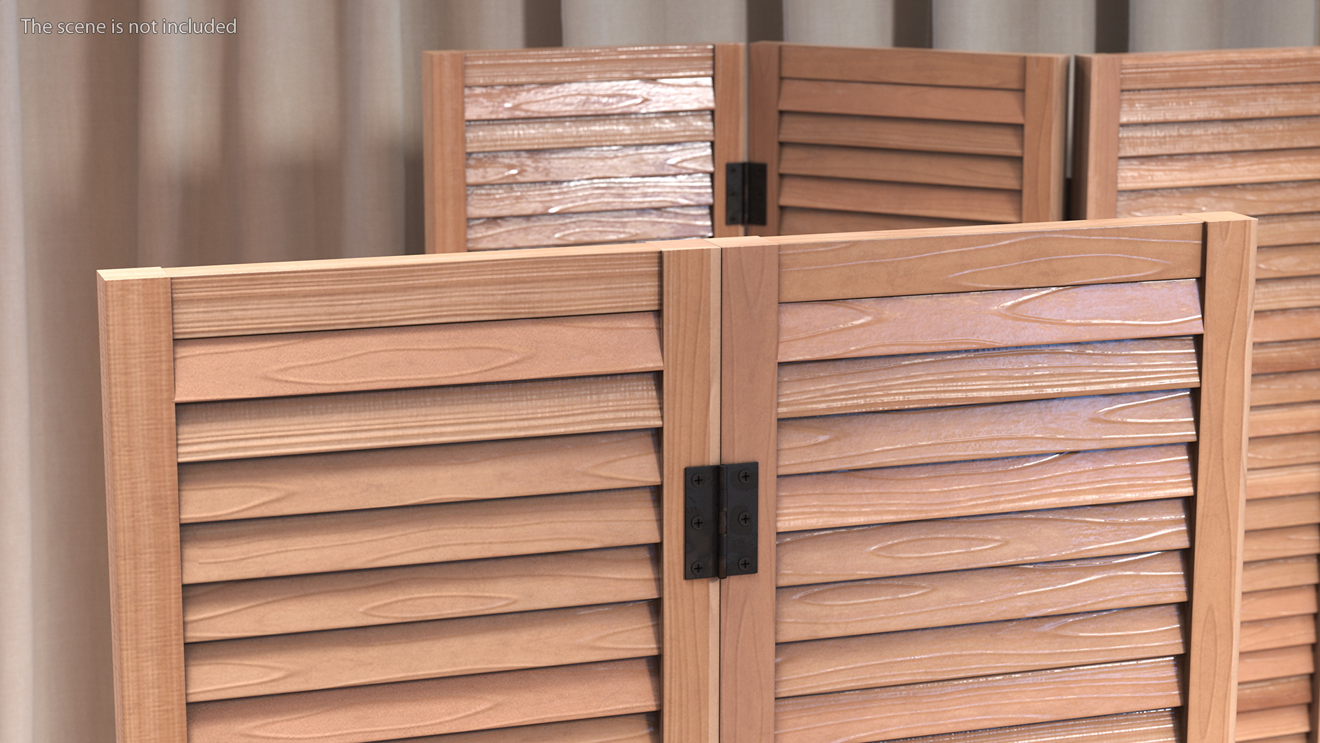 Wooden Room Panel 3D