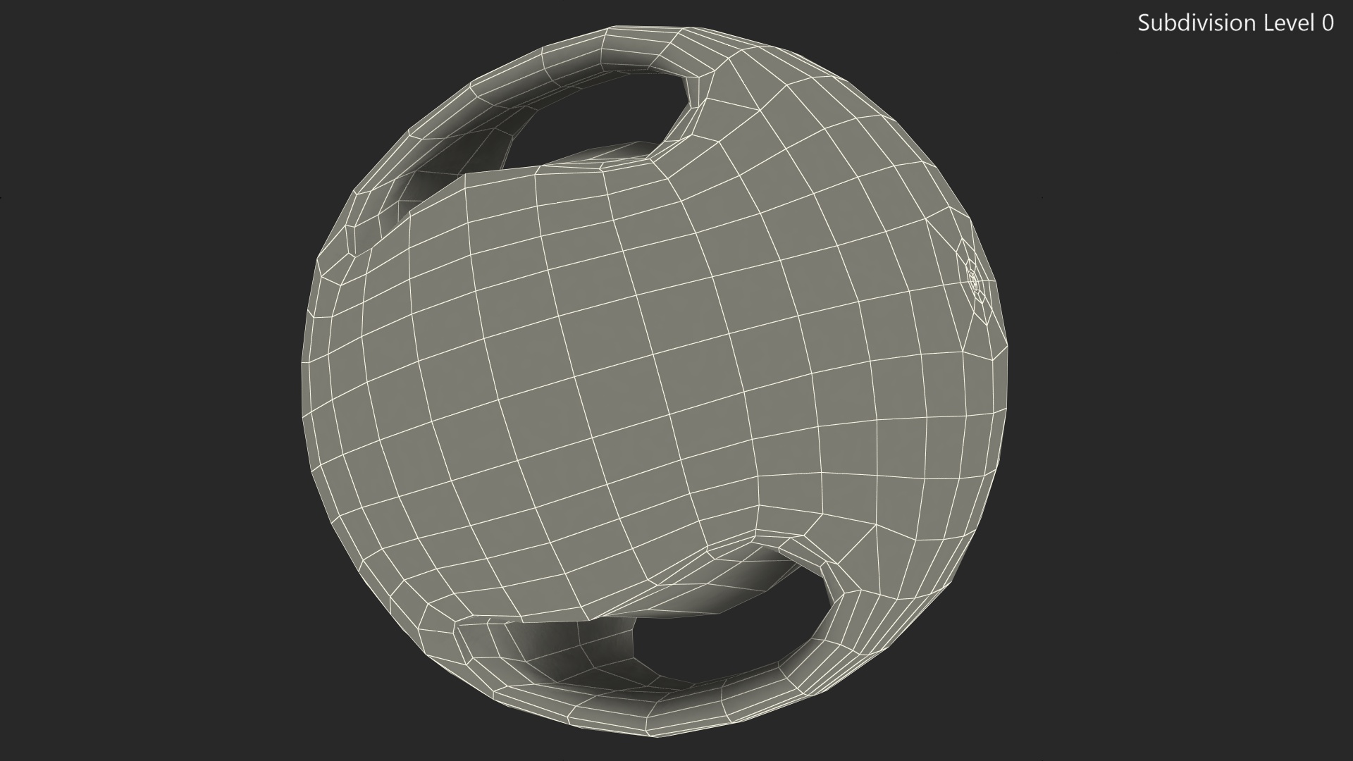 Medicine Ball Ritfit 8LB 3D model