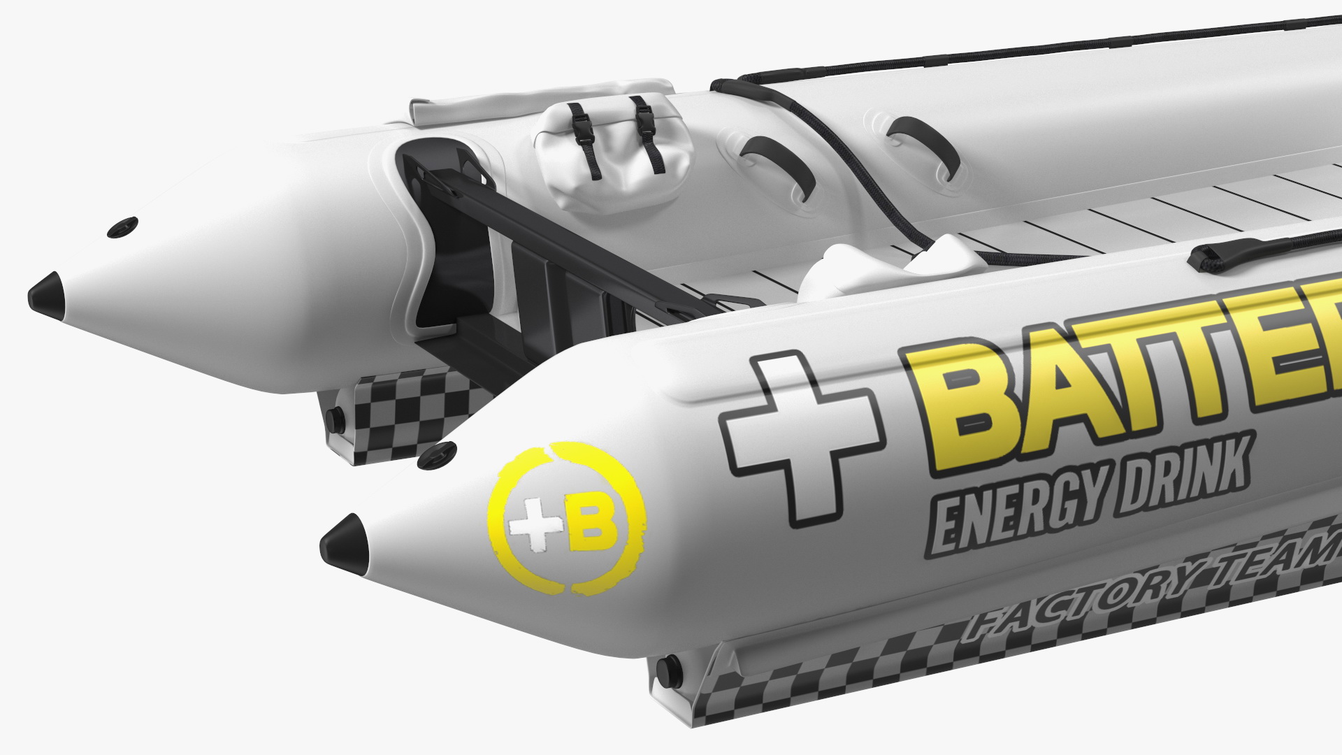 3D Racing Boat Gemini Zapcat F1 Grey model