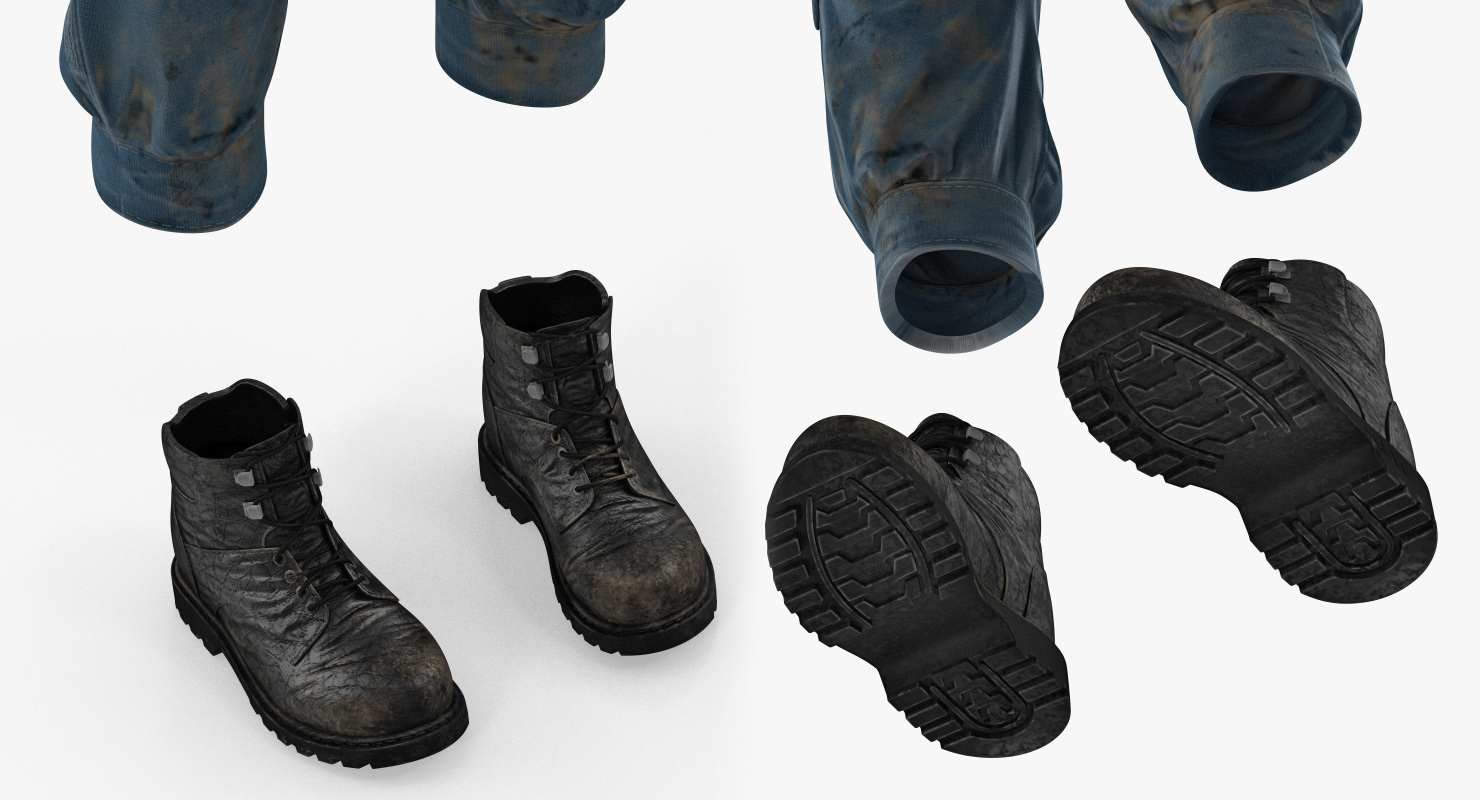 Vintage Boy Clothes 3D model