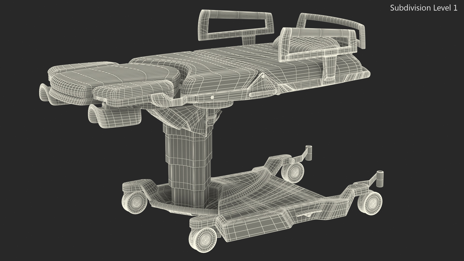 3D model AVE 2 Birthing Bed Rigged