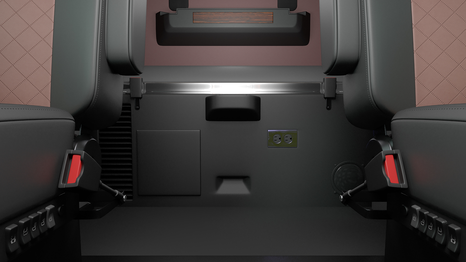 3D model Semi Truck Generic Rigged