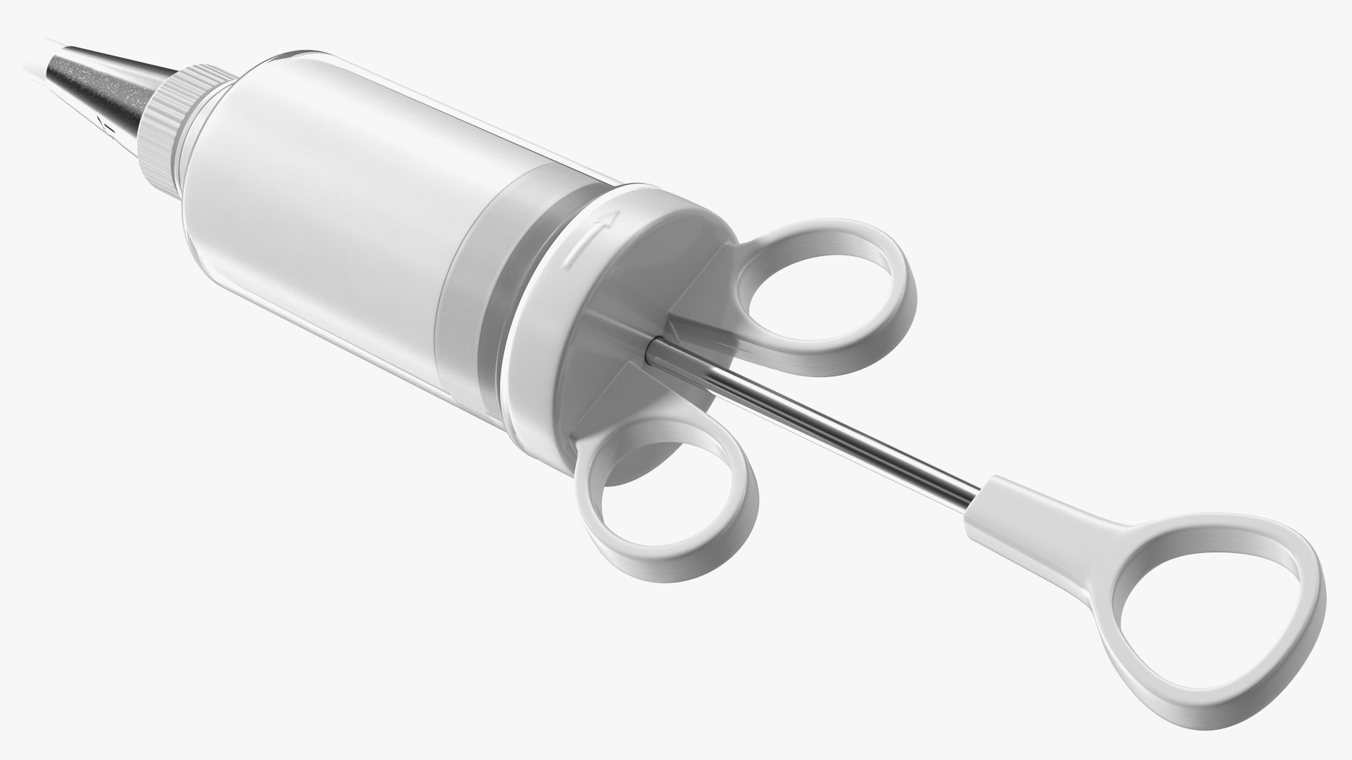 Cake Decorating Icing Syringe with Nozzles and Cream 3D