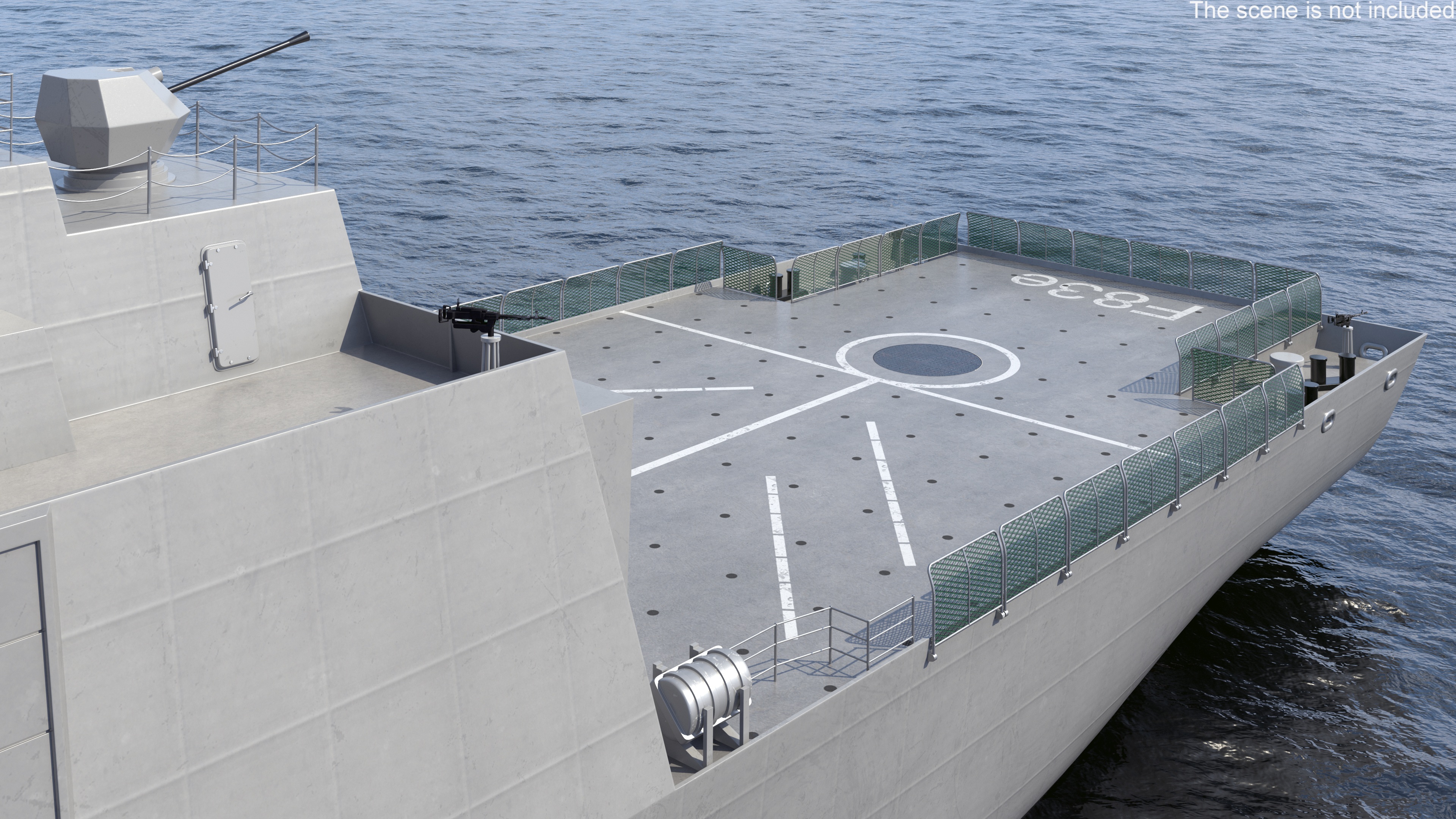 Frigate Type 31 Polish Navy 3D
