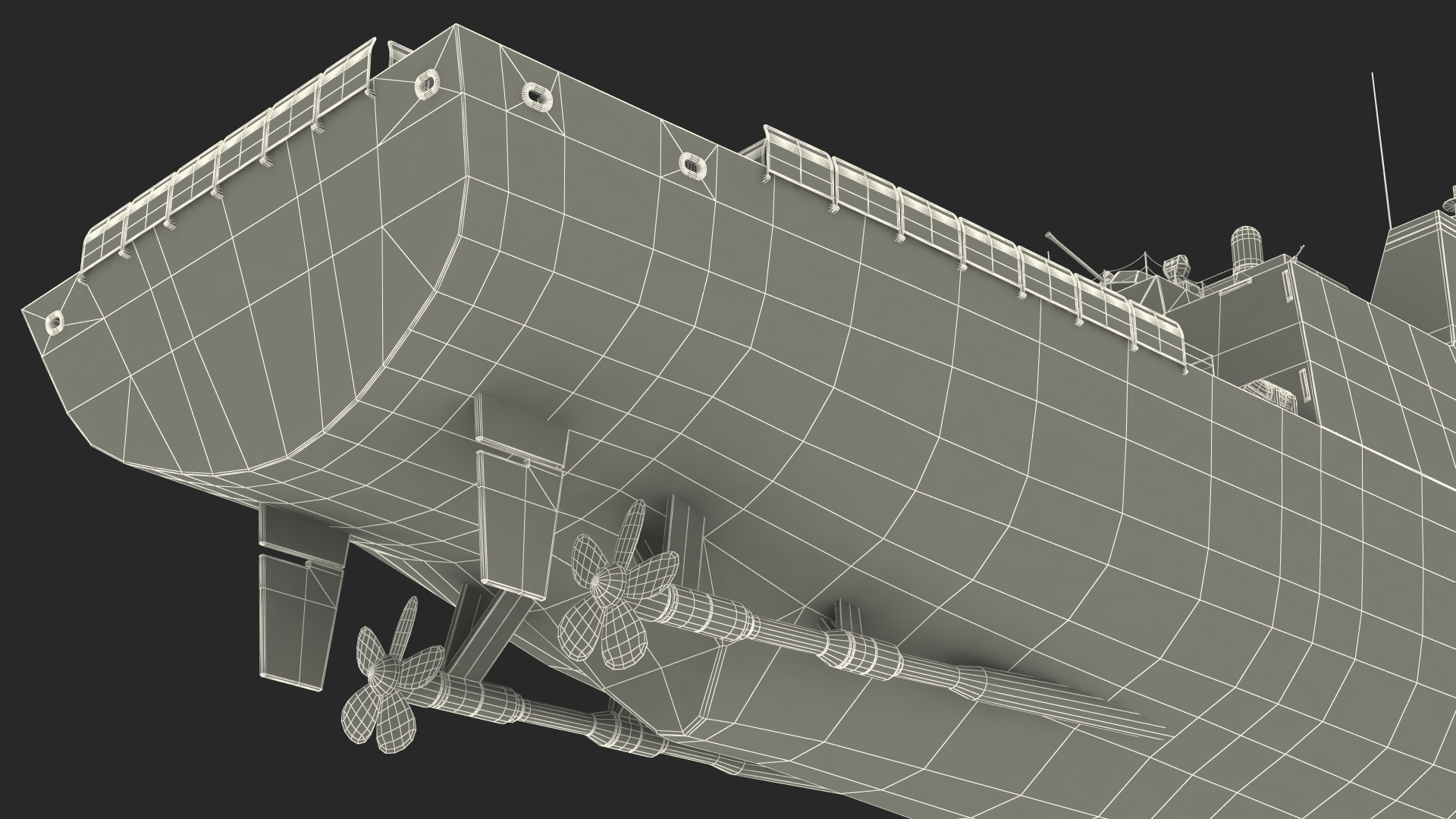 Frigate Type 31 Polish Navy 3D