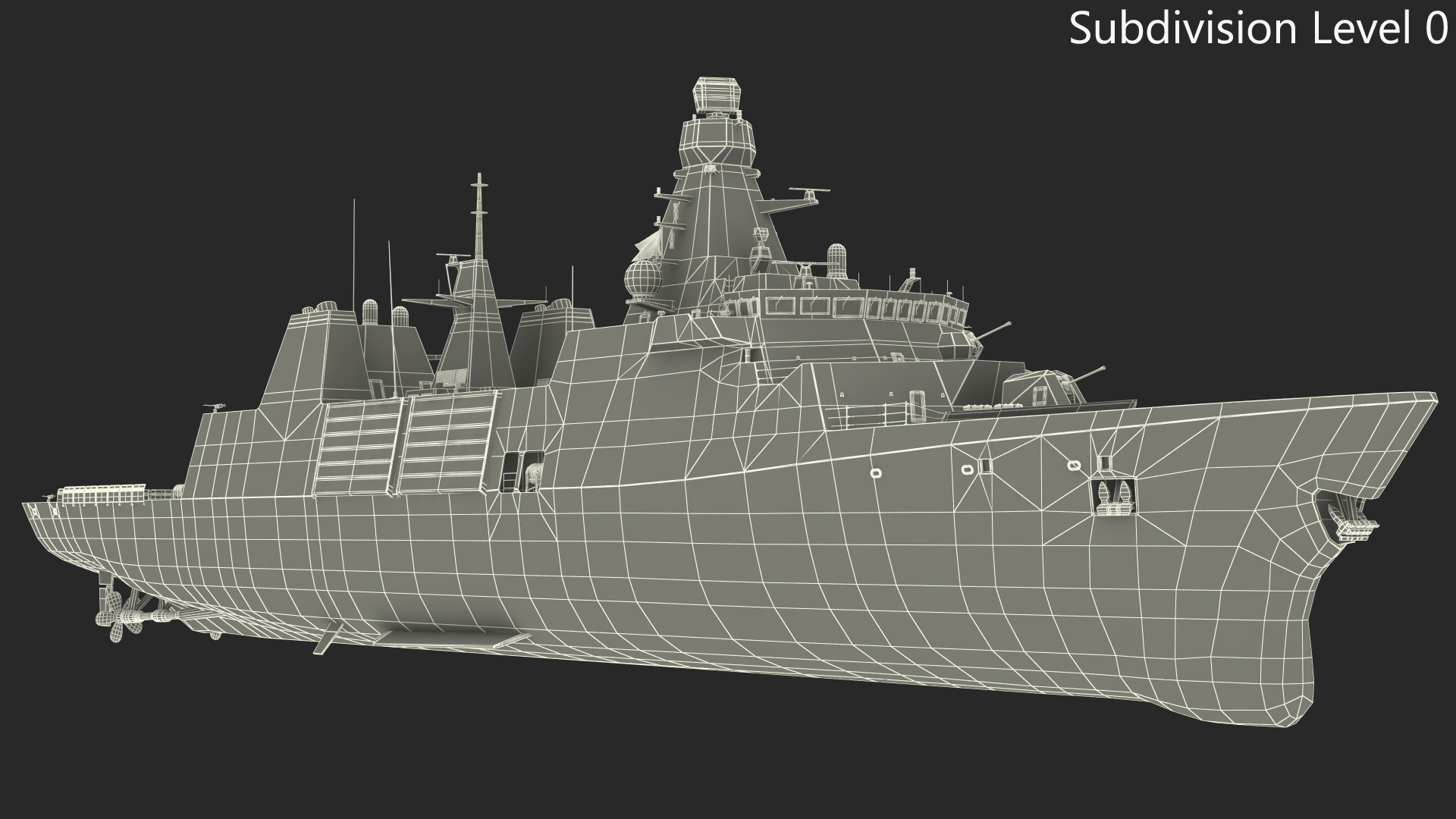 Frigate Type 31 Polish Navy 3D