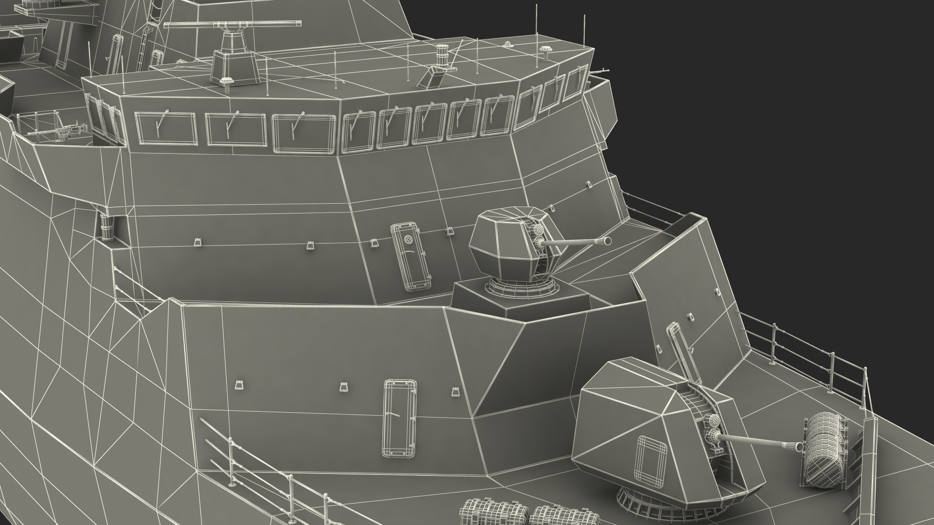 Frigate Type 31 Polish Navy 3D