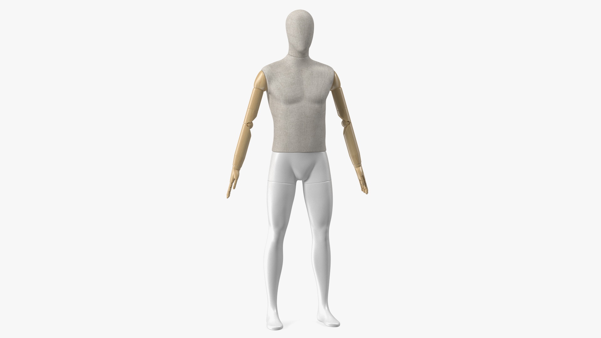 3D Flexible Manikin Rigged model