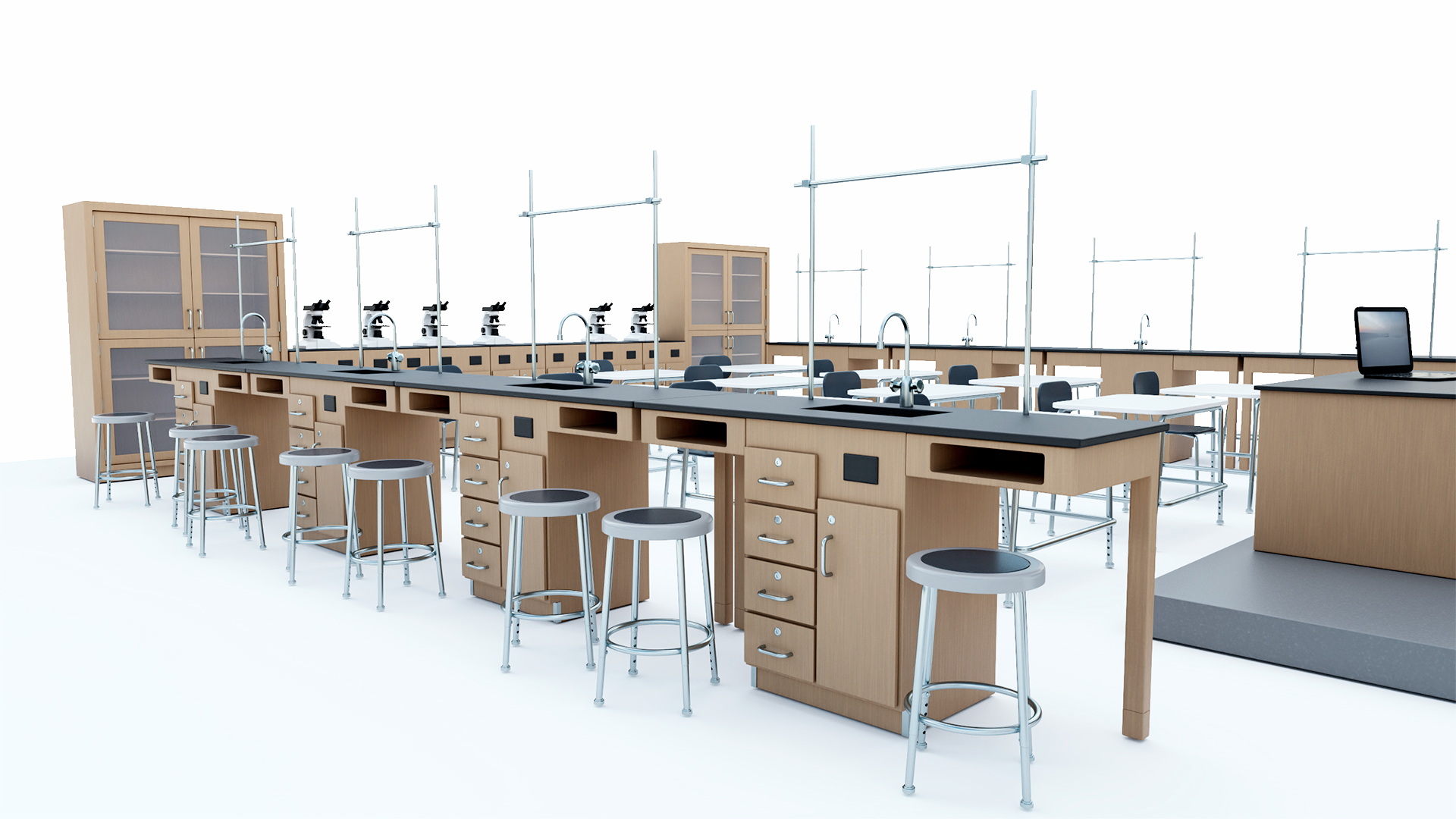 3D model Furniture for the School Laboratory