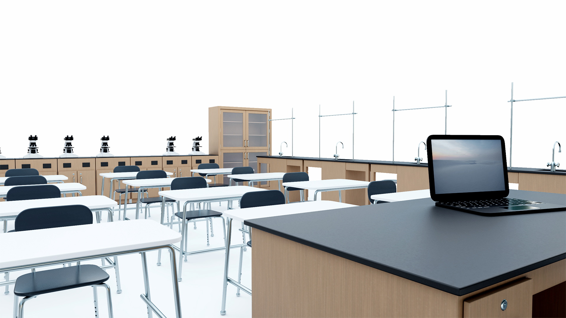 3D model Furniture for the School Laboratory