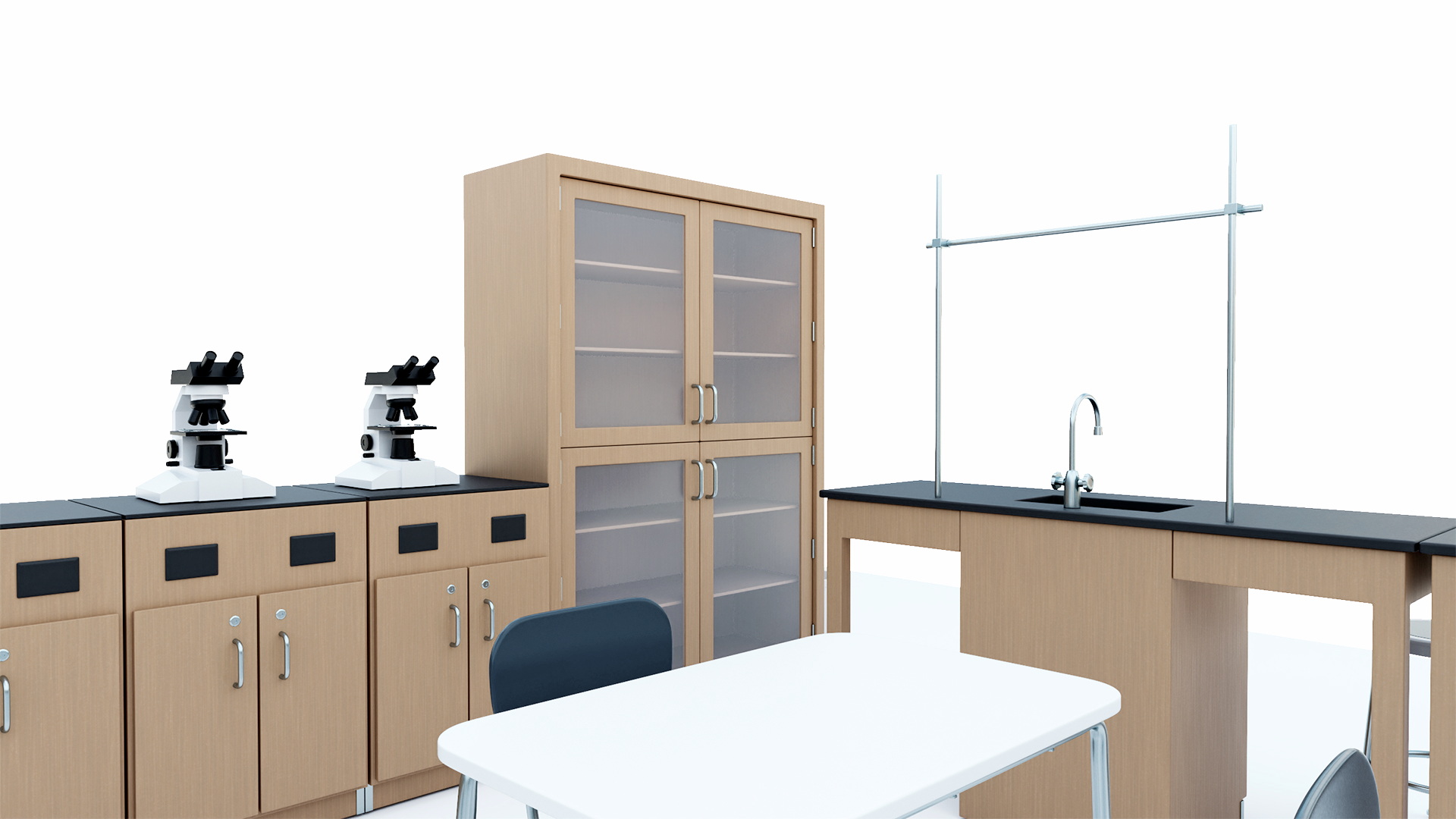 3D model Furniture for the School Laboratory