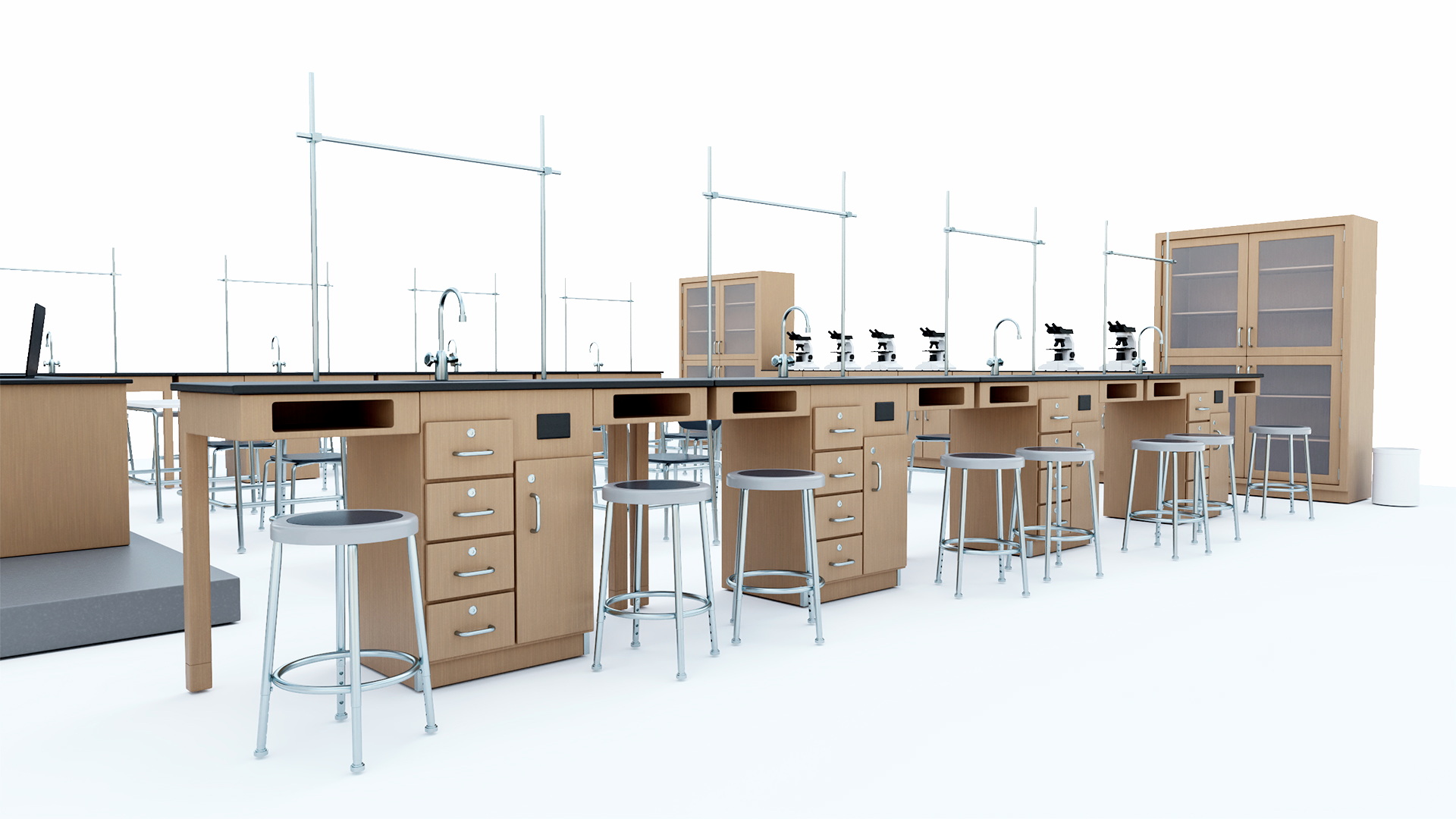 3D model Furniture for the School Laboratory
