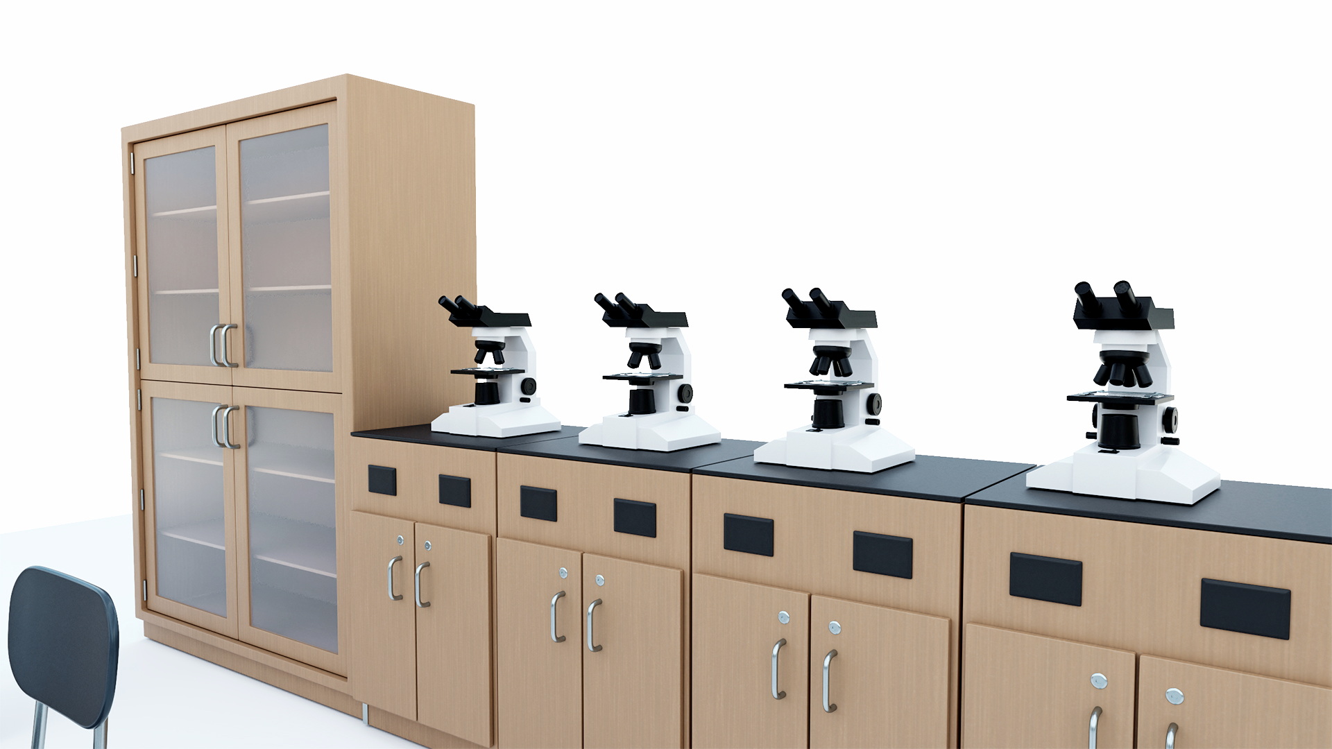 3D model Furniture for the School Laboratory