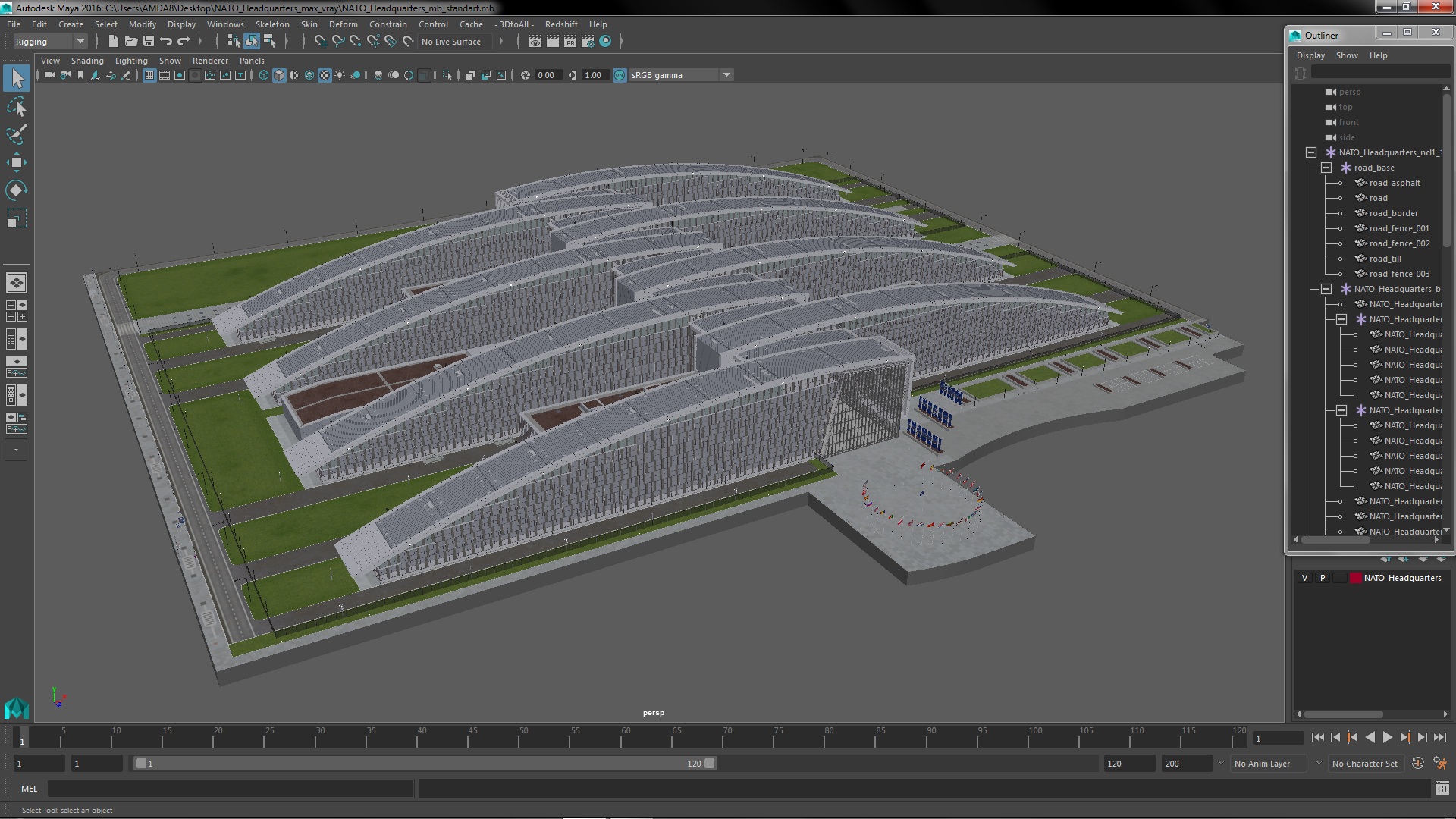 NATO Headquarters 3D