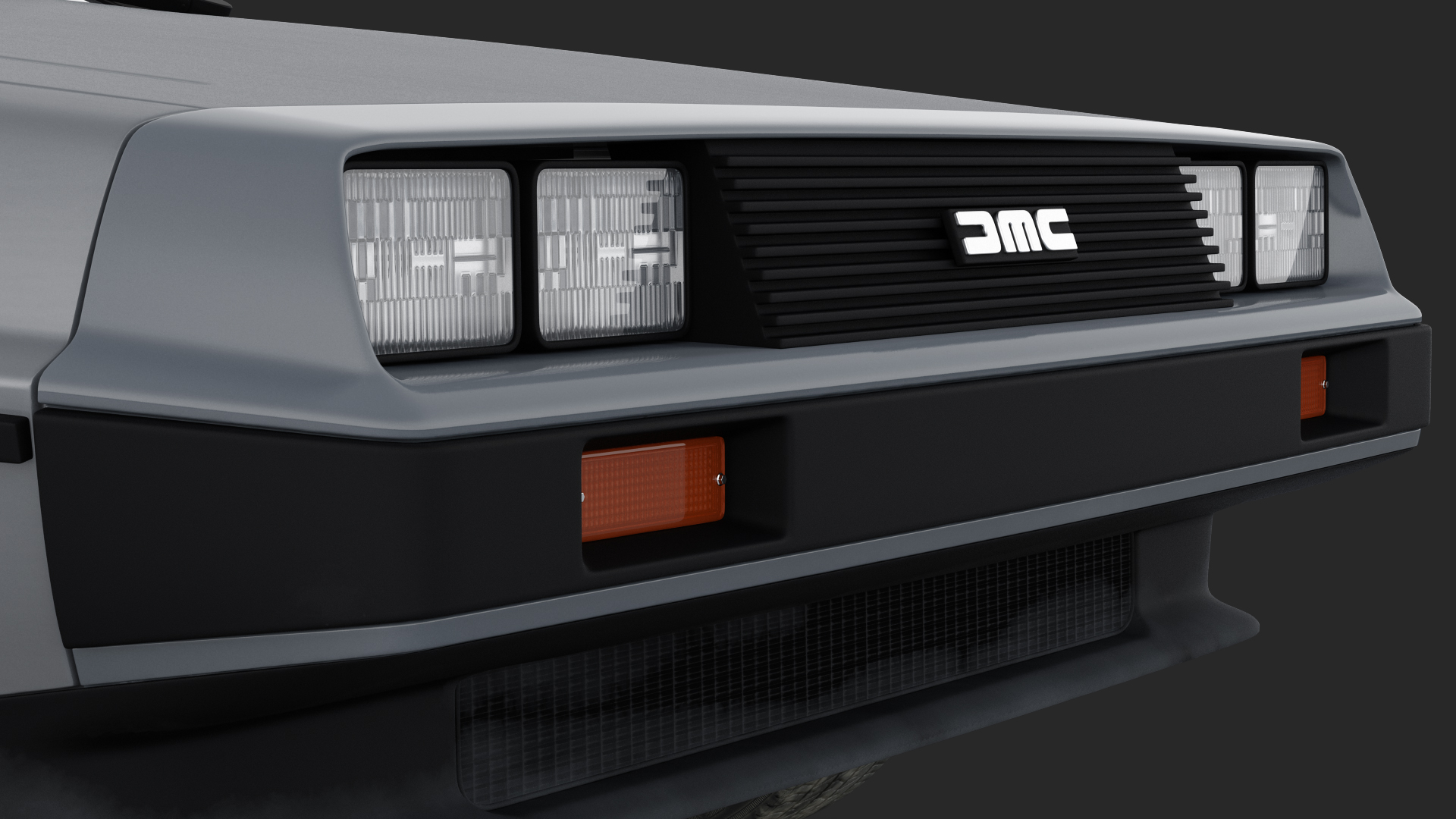 DeLorean DMC-12 Rigged 3D