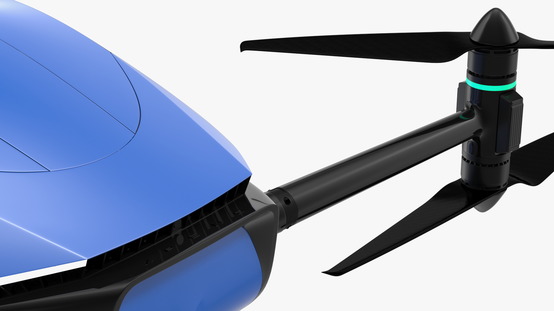 3D Electric Flying Car for Two Seats model